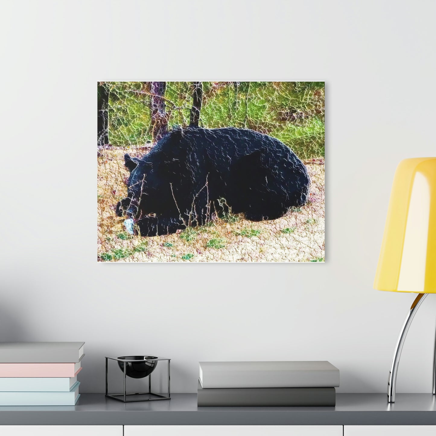 Acrylic Prints (French Cleat Hanging) ... RCY: "Rhett Creek Yogi ... '500 Lbs Of Autumn Season Hunger' ..."  ... September 2022 ... Central Idaho ... Original Works ...