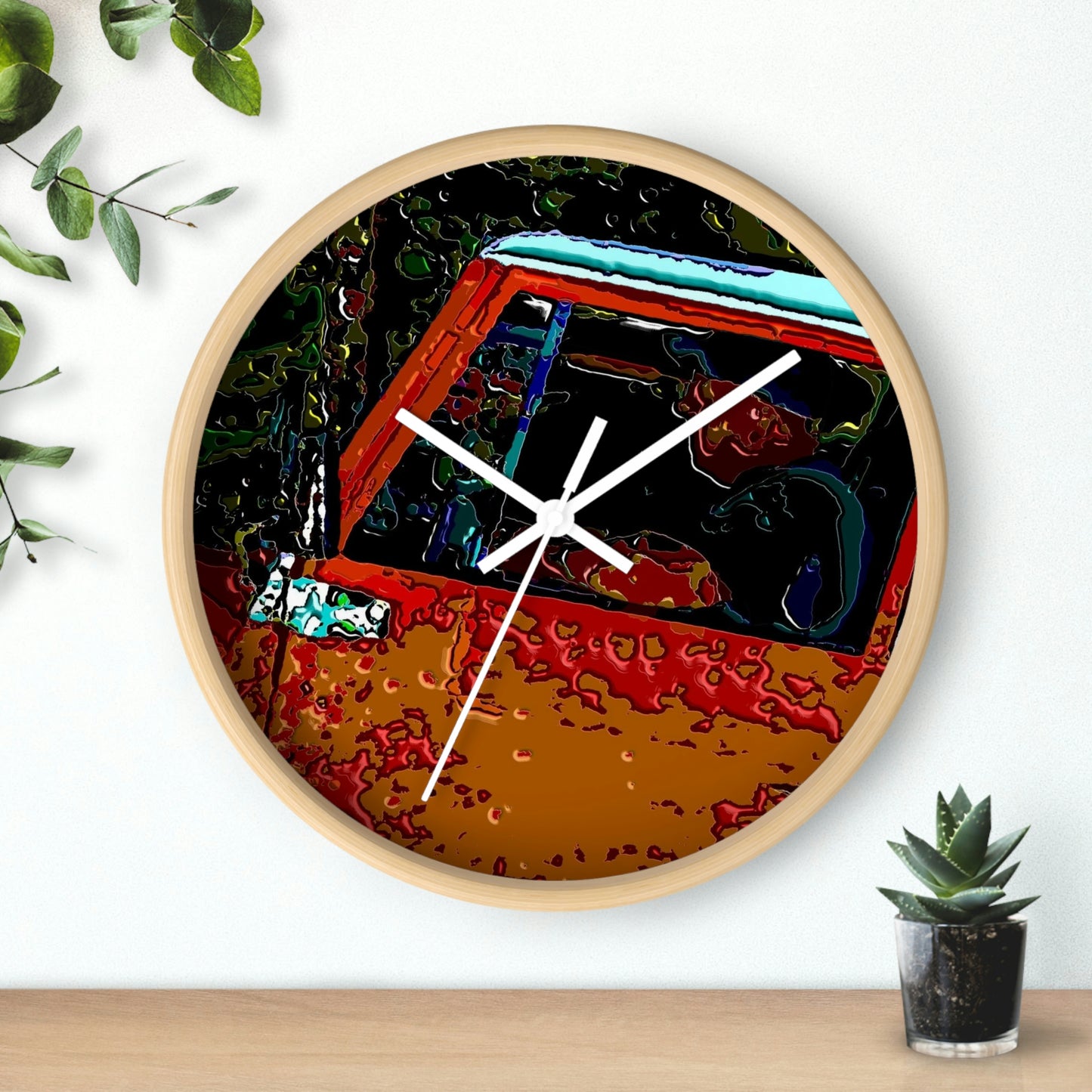 Wall clock ... How-To-Drive-Idaho's-Mountain_Roads ... "Like A Professional" ... "Truckin' Like The Doo-Dah-Man" ...