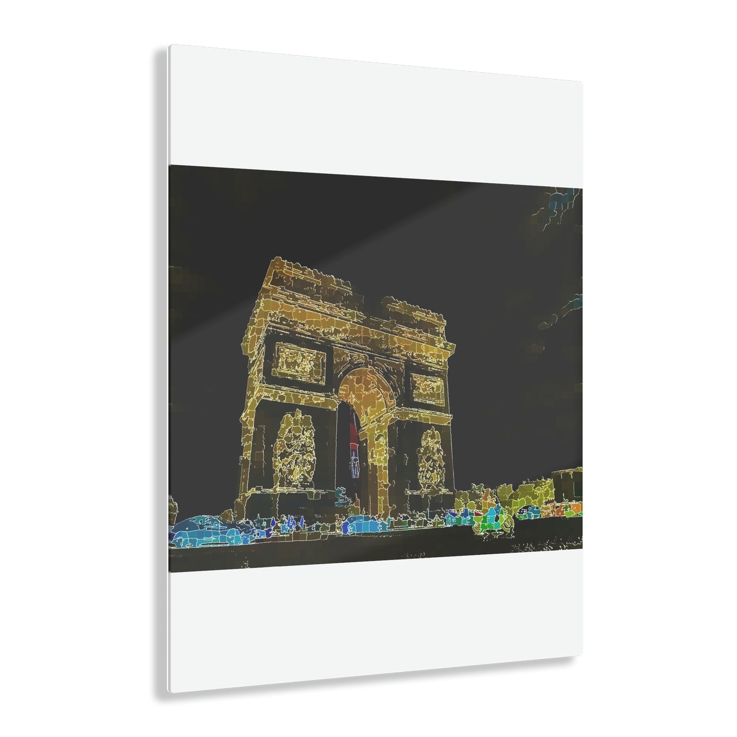 Acrylic Prints ... L'Arc de Triomphe ... 'Barbara Joan Bonnell-Holt Photo' ... Circa 1972 ... Oringinal Works ...