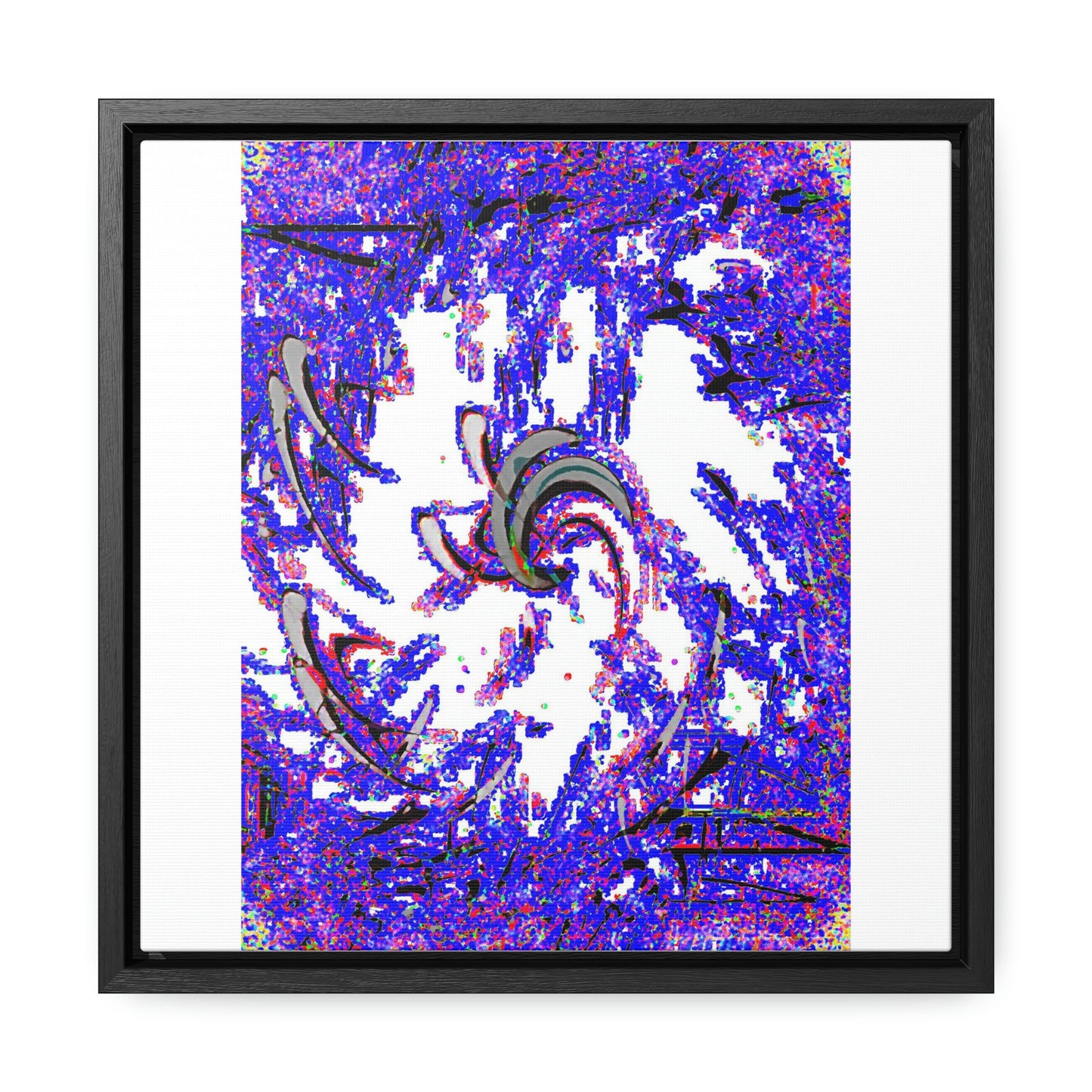 Gallery Canvas Wraps, Square Frame ... "Waning Moon" ... Central Idaho ... October 2022 ... Rendering Time: 22 Hours ... Original Works ...