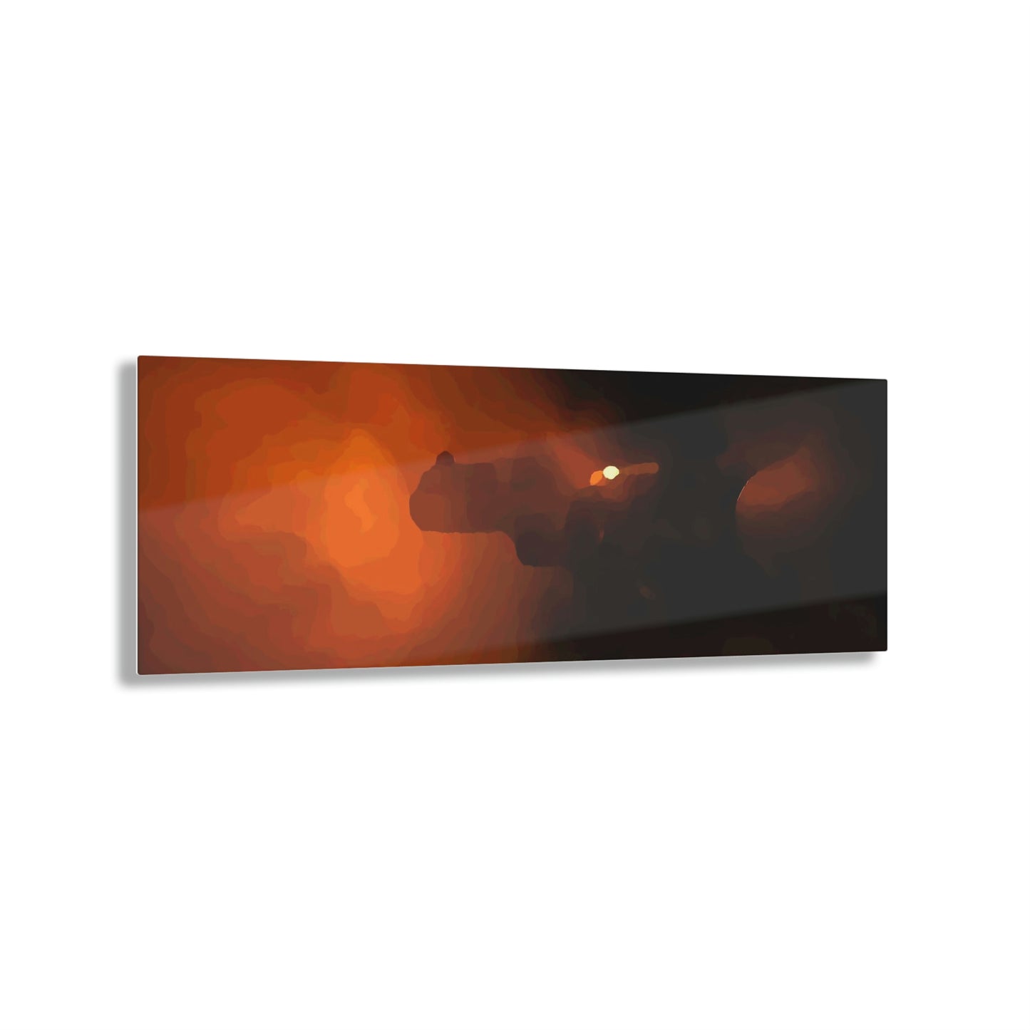 Acrylic Prints ... Ruger .357 Magnum Early-Morning-Target-Practice ... 'Circa April 2022' ... Original Works ...