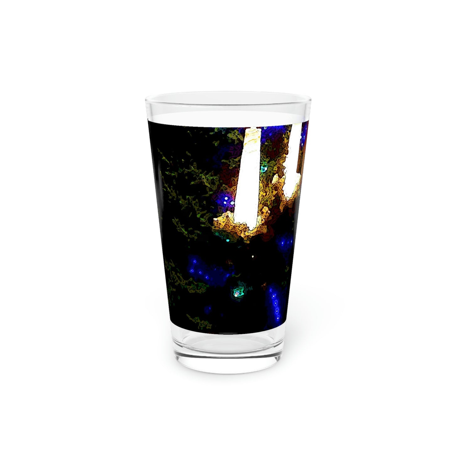 Pint Glass, 16oz ... A Very Nice Super-8 'On The Praire' ... Grangeville, Idaho ... Jan23 ... Original Works ...