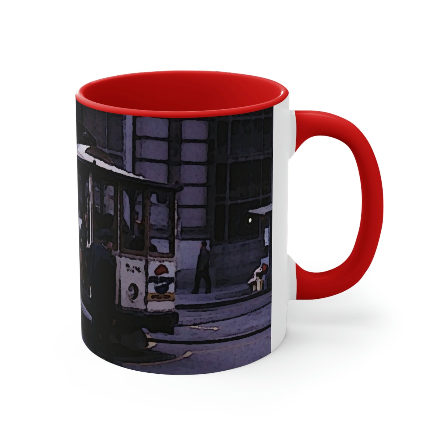 Accent Coffee Mug, 11oz ... San Francisco ... 'Rice-A-Roni-A-San Francisco Treat' ... "A Cable Car Classic" ... Family Archives: 1973 ... Original Works ...