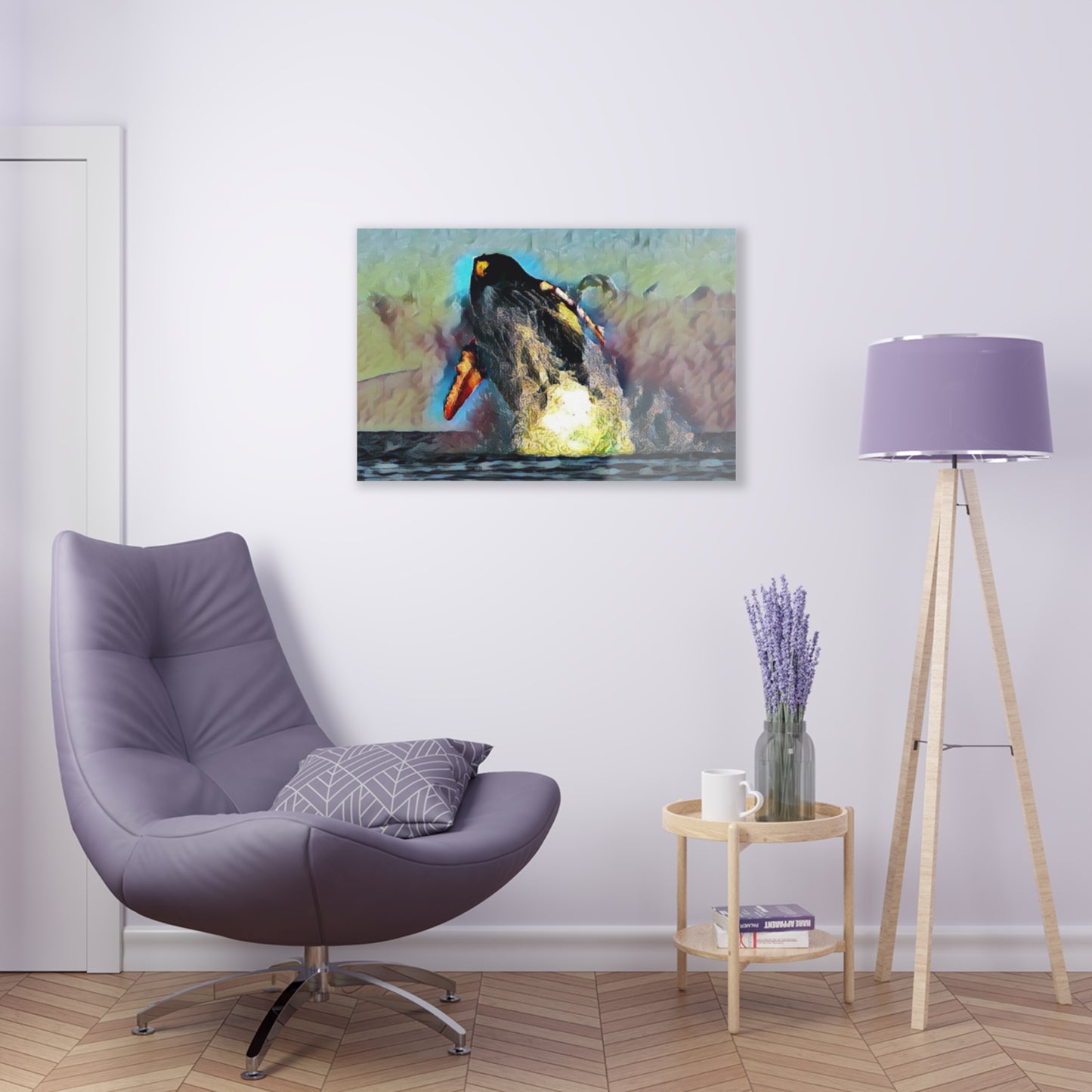 Acrylic Prints ... An Extraordinary Humpback Breach ... 'With Explosive Energy' ... Family Archives (KPH) ... Circa: 21st Century. Maui, HI ... Original Works ...