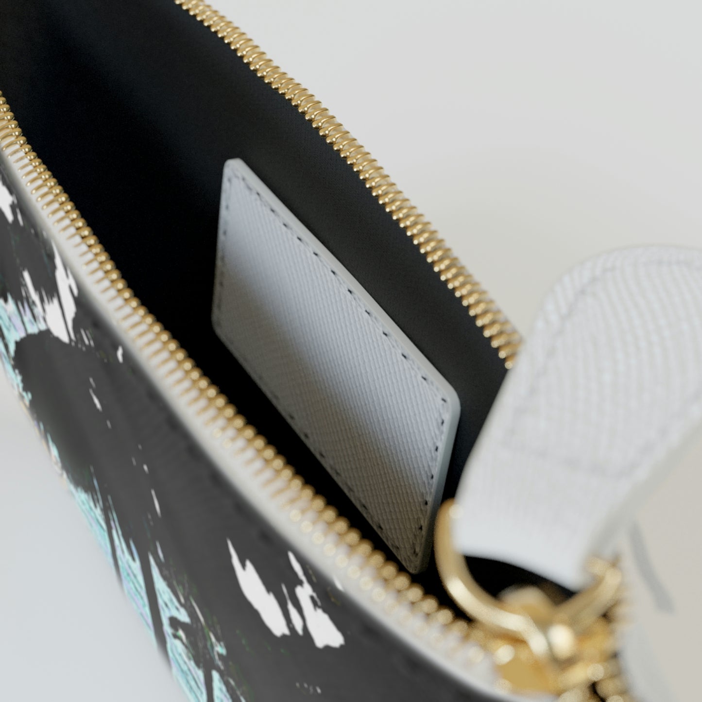 Mini Clutch Bag ... "A Beautiful Beach Amongst The Palms" ... The Outrigger Waikiki, Honolulu, Oahu ... Original Works ...