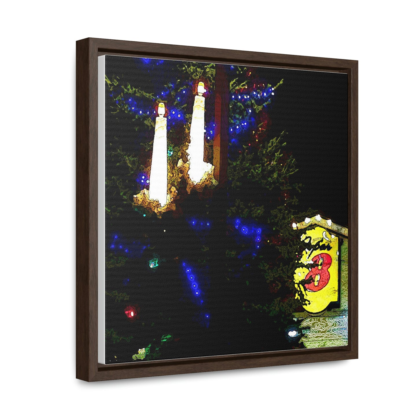Gallery Canvas Wraps, Square Frame ... A Very Nice Super-8 'On The Praire' ... Grangeville, Idaho ... Jan23 ... Original Works ...