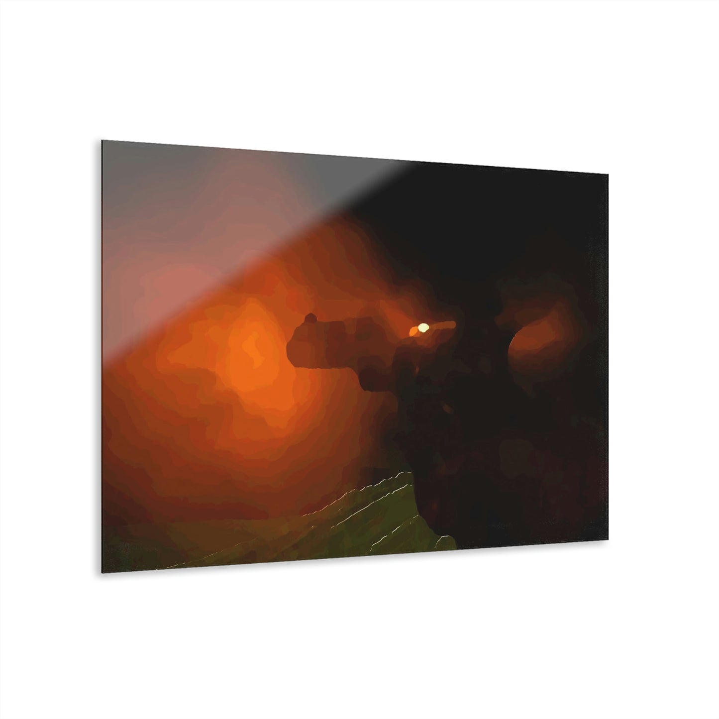 Acrylic Prints (French Cleat Hanging) ... Ruger .357 Magnum Early-Morning-Target-Practice ... 'Circa April 2022' ... Original Works ...