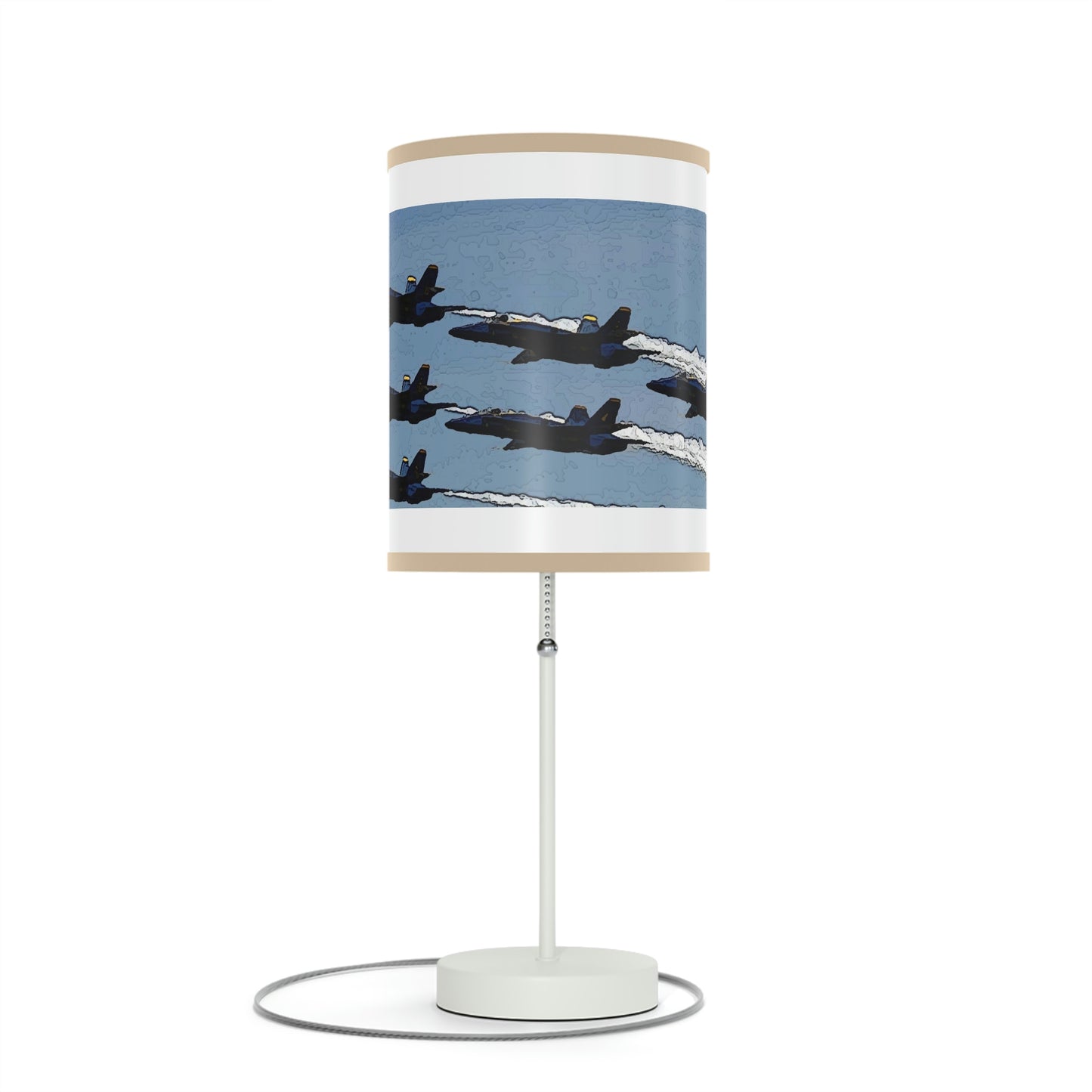 Lamp on a Stand, US|CA plug ... Seattle Seafair ..."Blue Angels Run Over Lake Washington" ... Circa Mid 1980's ... Dr FJ Holt ... Original Works ...