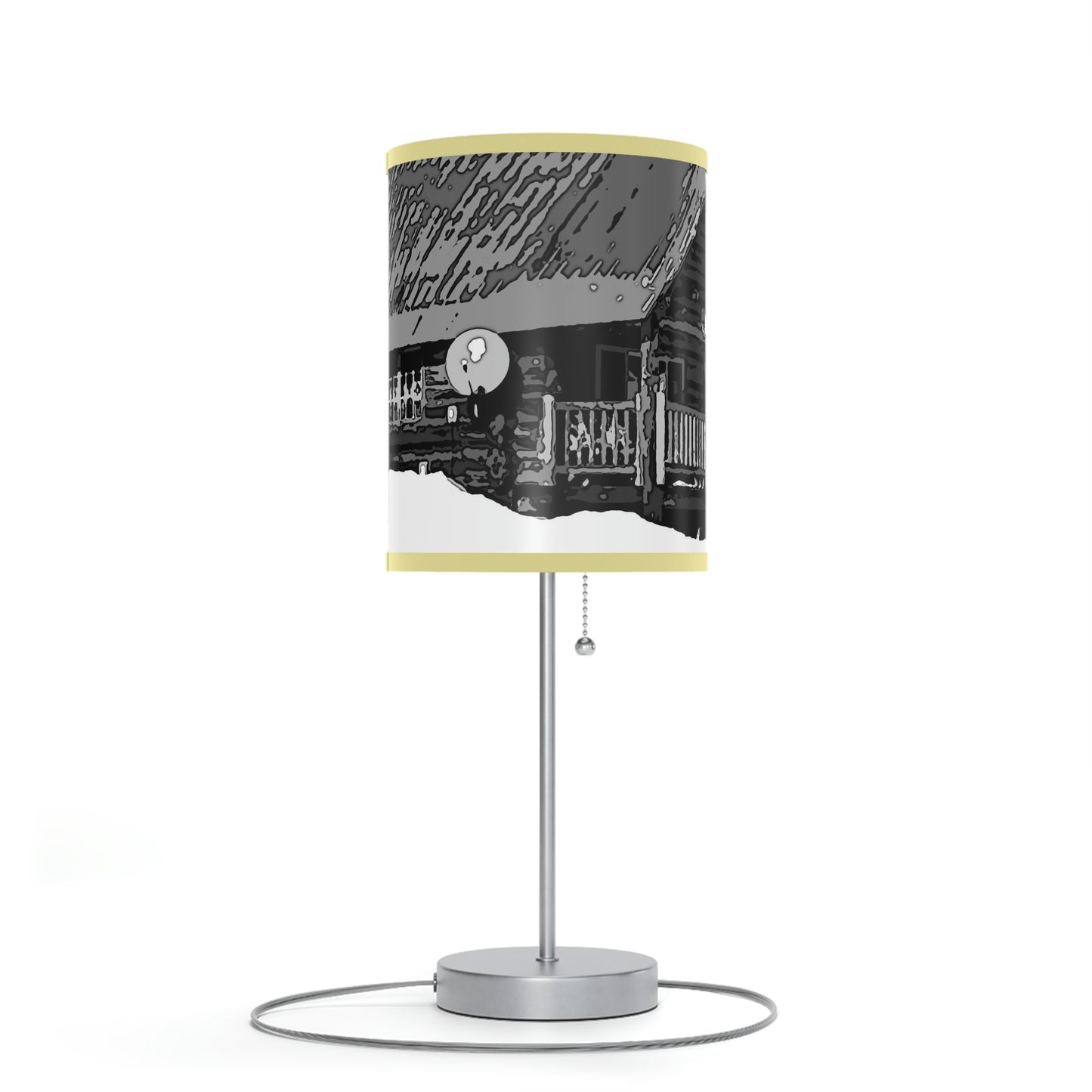 Lamp on a Stand, US|CA plug ... A Beautiful Lodge & Back-Country Outfitter In A Mountain Town ... 'Dixie, Idaho, November 2022' ... Original Works ...
