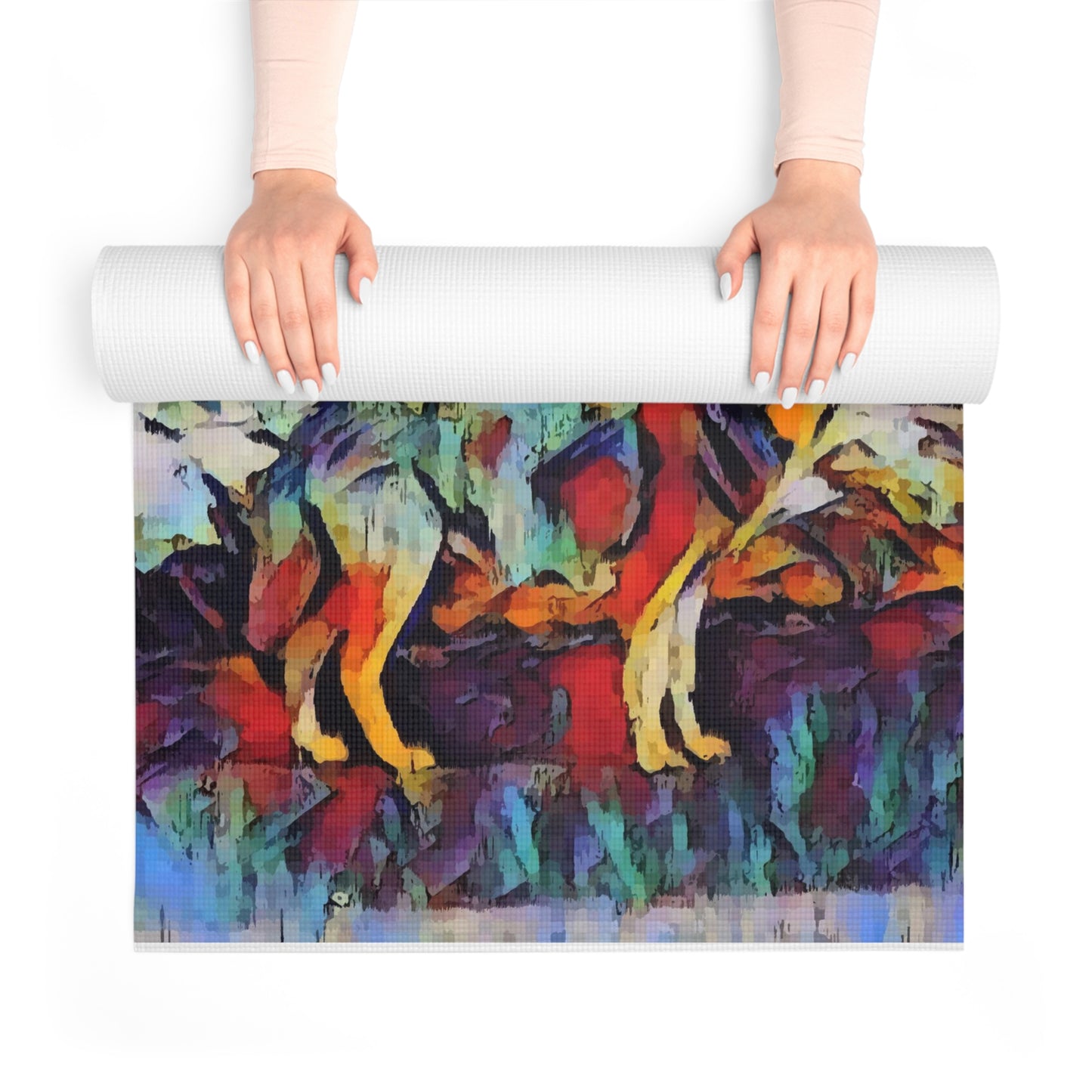 Foam Yoga Mat ... Coyote ... "Yosemite Valley: Circa May23 ... KPH Base Photo" ... Original Works ...
