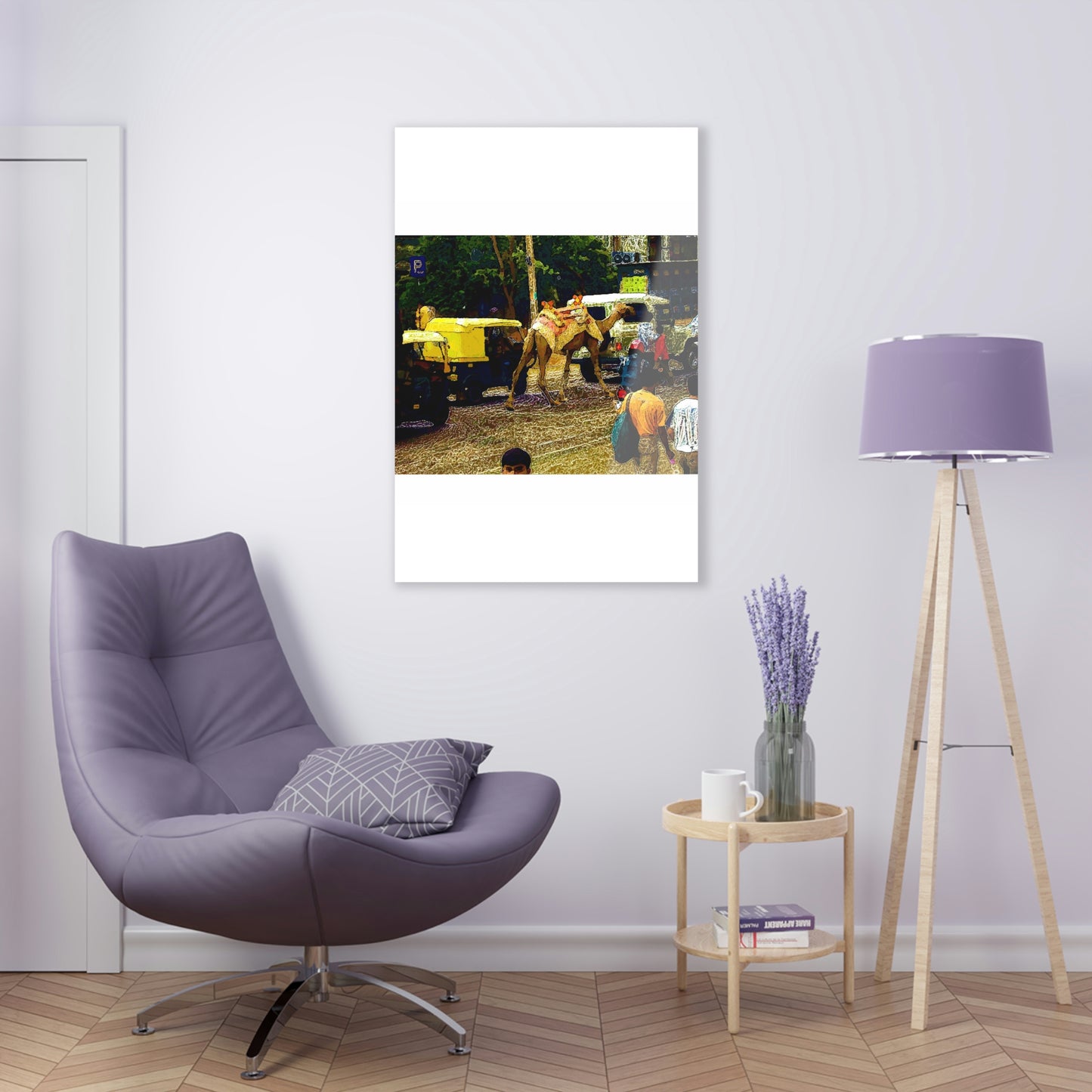 Acrylic Prints ... "Truckin'-Up-To-Buffalo ... 'Oops - Wrong Country' ... Truckin'-Up-To-New Delll -'E' ... " ... (Delhi, India) ... 5July2007. Original Works ...