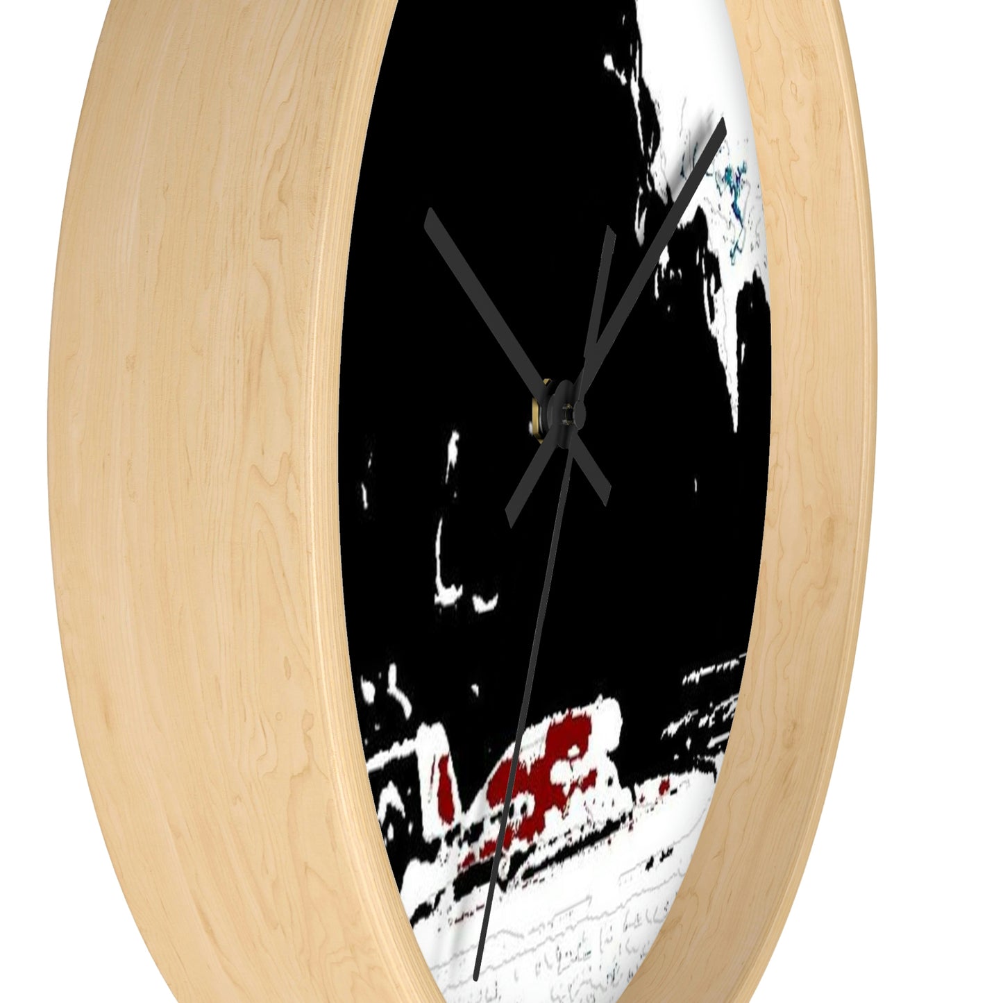 Wall clock ... Seattle Columbia Cup On Lake Washington ... "Dave Wilcox Heads For The Win" ... Associate Gift-Photo ... Original Works ...