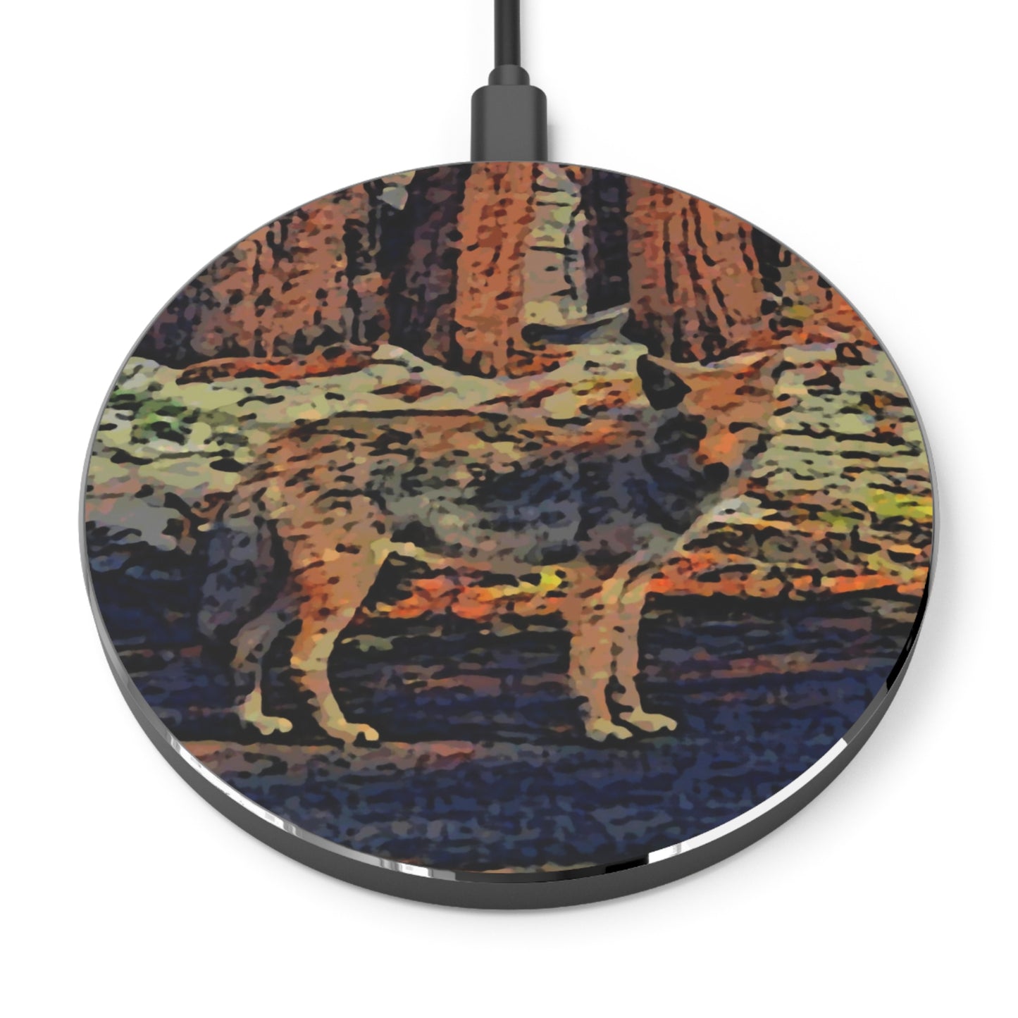 Wireless Charger ... Coyote ... "Yosemite Valley: Circa May23 ... KPH Base Photo" ... Original Works ...