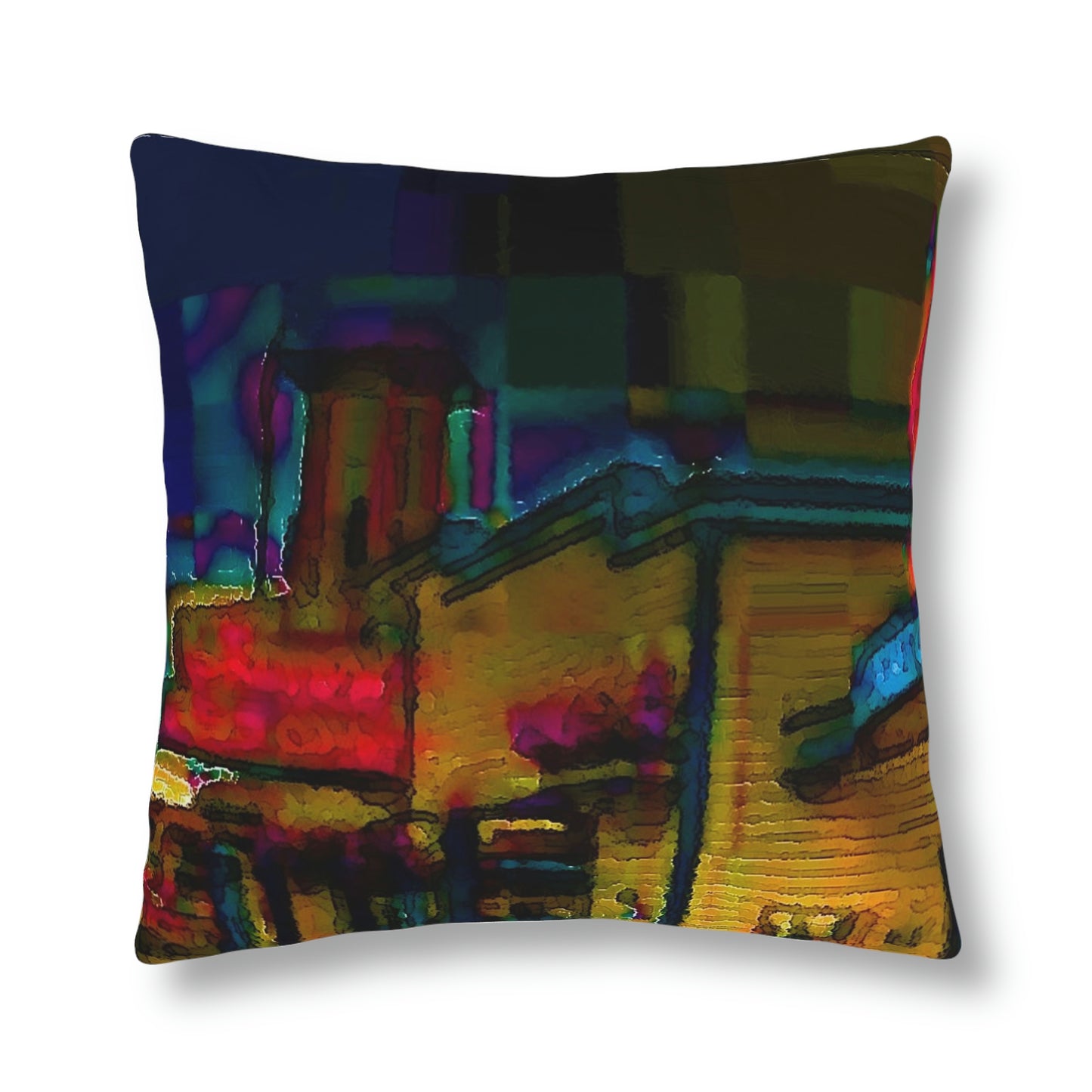 Waterproof Pillows ... In-A-Hurry & Stressed? ... Remember: Keep "Clam" ... Clam_Happy ...  'Ivars: Seattle Waterfront' ... Personal Archives ... Original Works ...