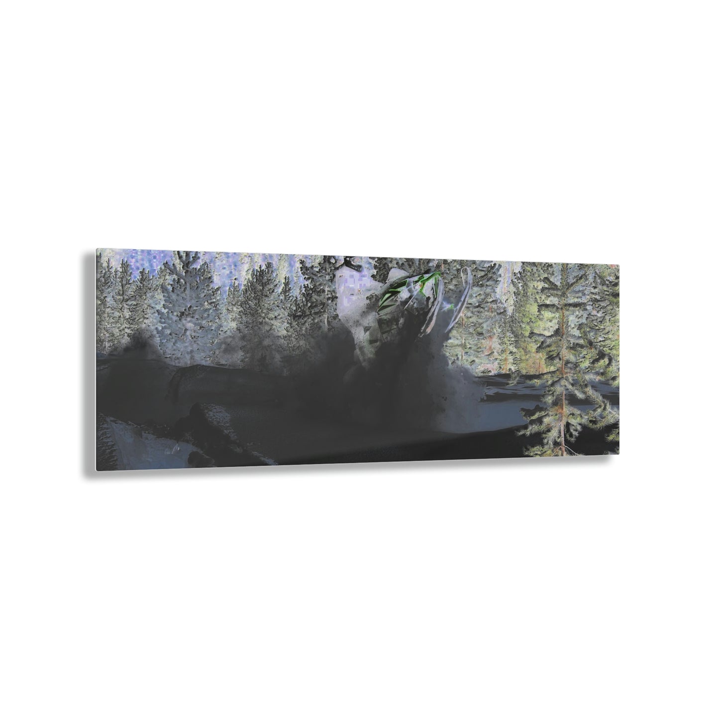 Acrylic Prints ... "No Time 'Like-Air-Time' ..." ... A True Master At His Craft ... December 2022, Rhett Creek, Idaho ... Original Works ...