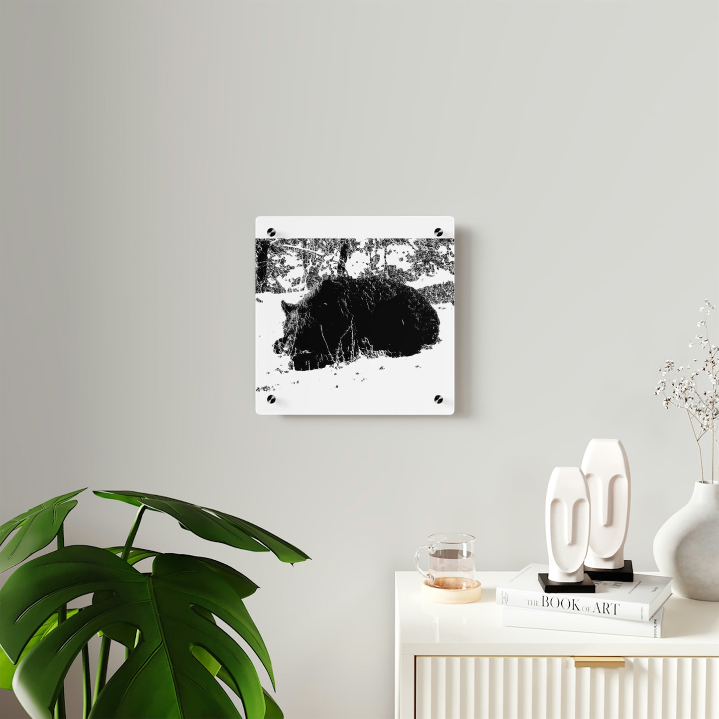 Acrylic Wall Art Panels ... RCY: "Rhett Creek Yogi ... '500 Lbs Of Autumn Season Hunger' ..."  ... September 2022 ... Central Idaho ... Original Works ...