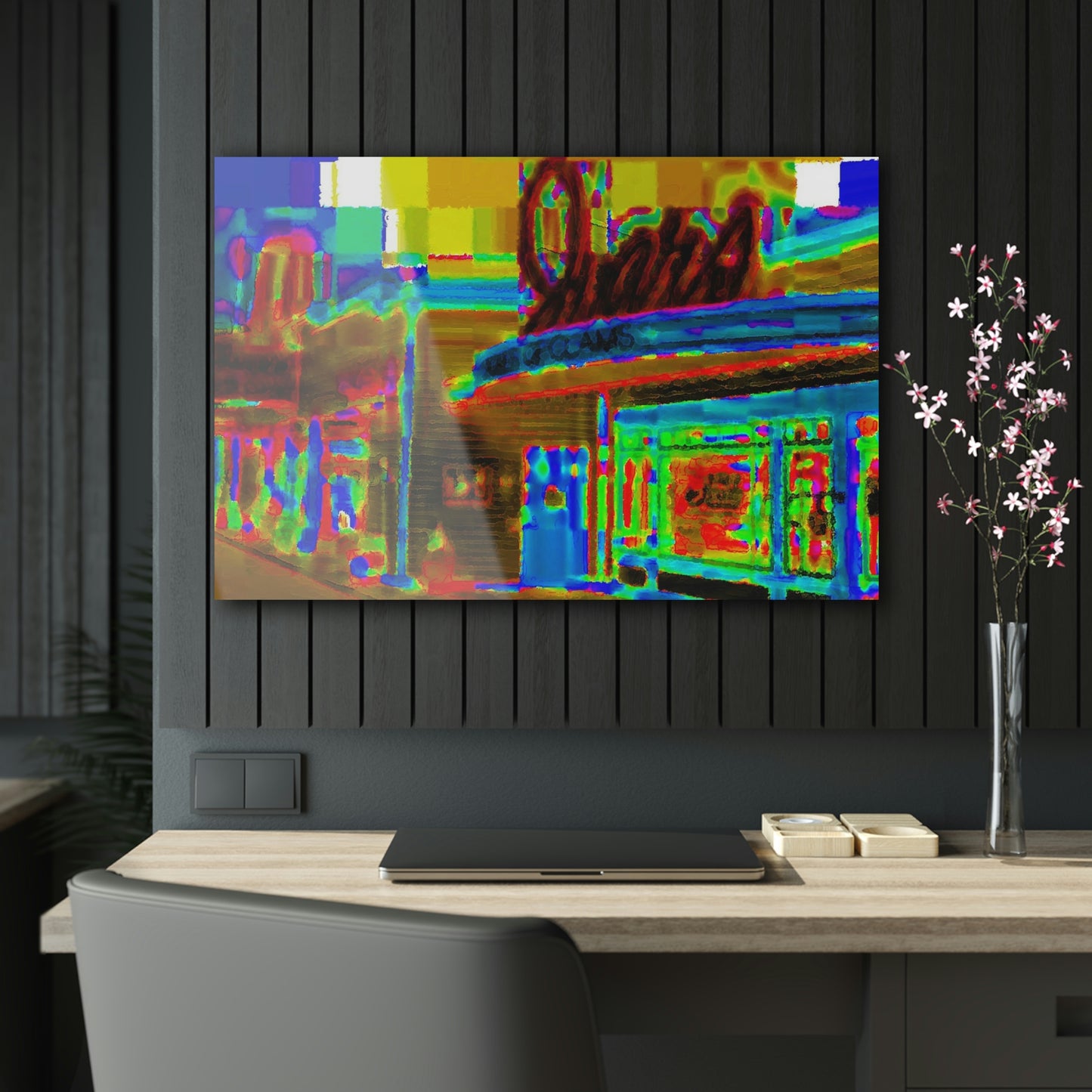 Acrylic Prints ...  In-A-Hurry & Stressed? ... Remember: Keep "Clam" ... Clam_Happy ...  'Ivars: Seattle Waterfront' ... Personal Archives ... Original Works ...