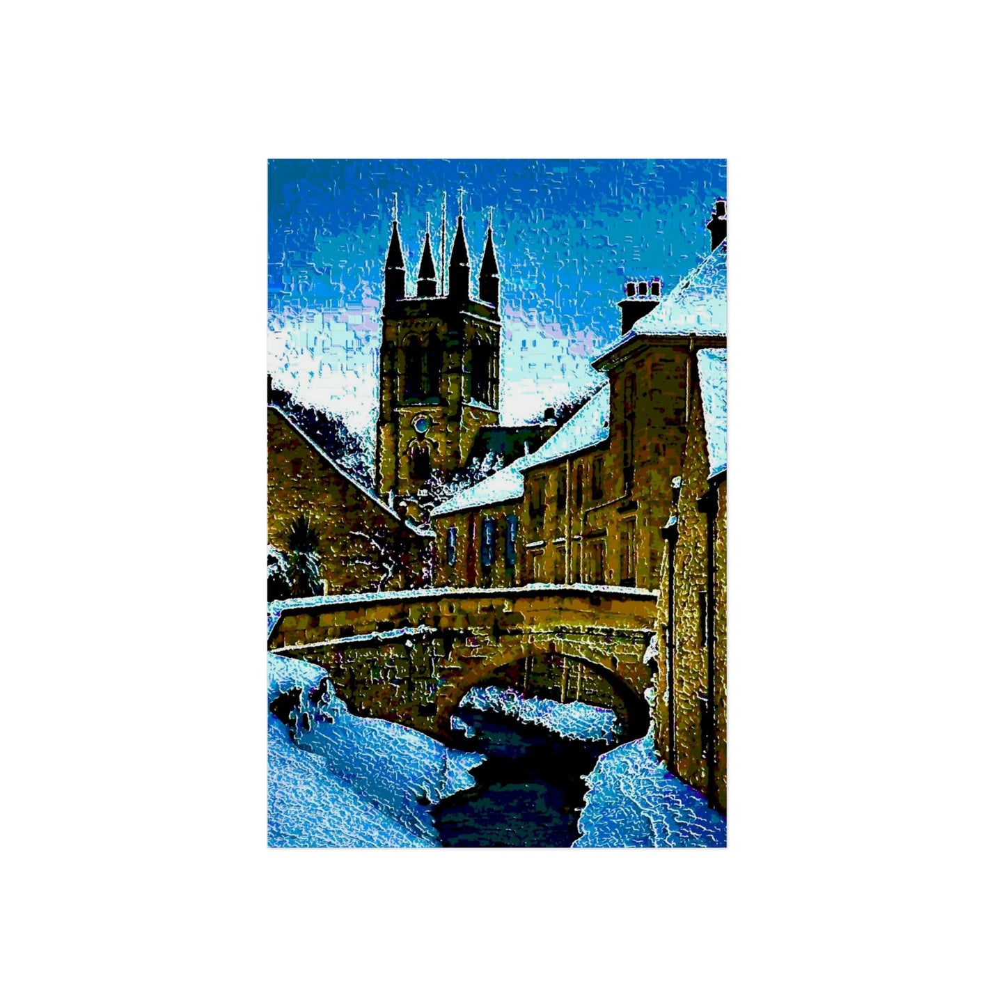 Aluminum Composite Panels ...  A Bridge, A Canal, A Cathedral_2 ... "To Stroll Over-Through-And-By" ... Central England: Circa 2005 ... Original Works ...