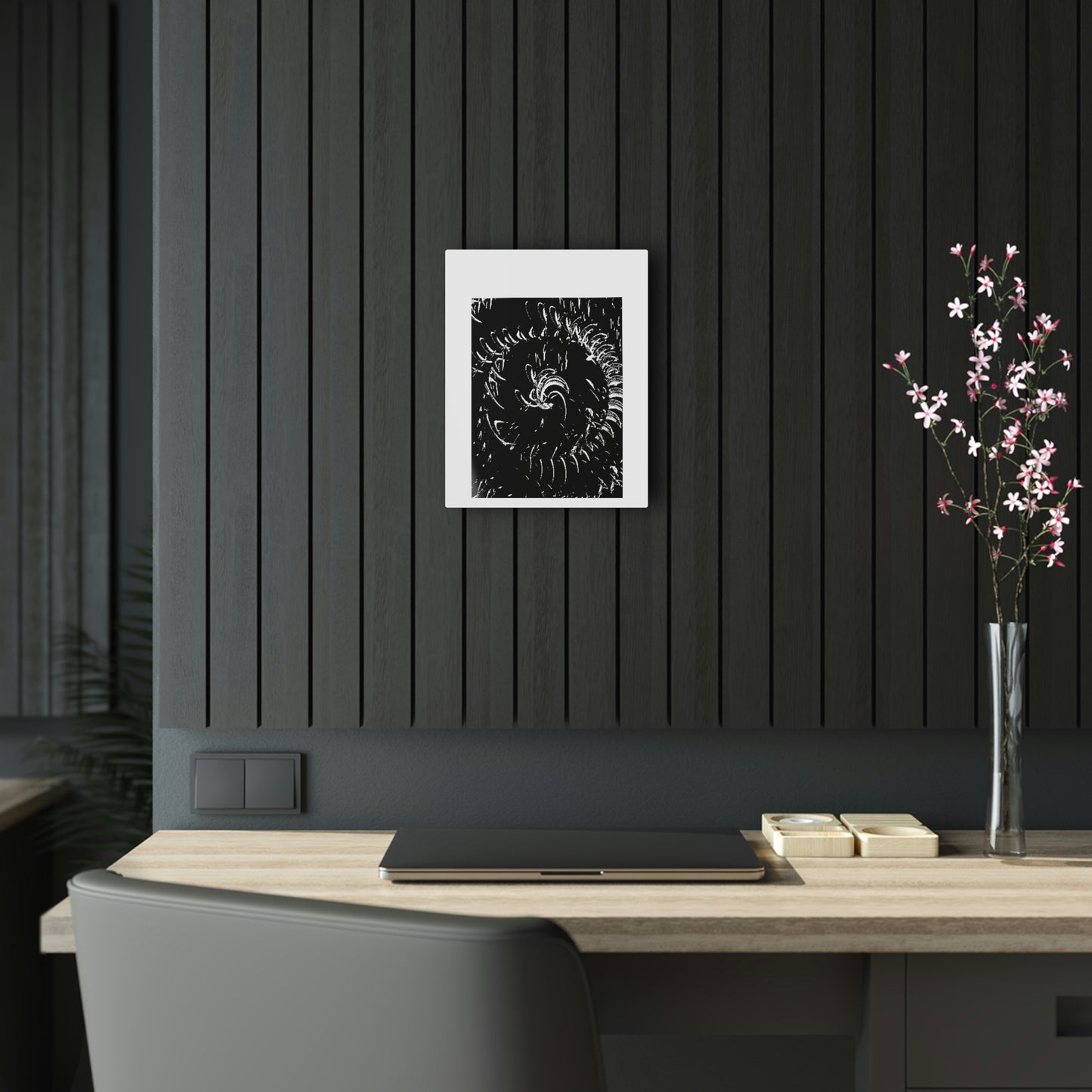 Acrylic Prints ... "Waning Moon" ... Central Idaho ... October 2022 ... Rendering Time: 22 Hours ... Original Works ...