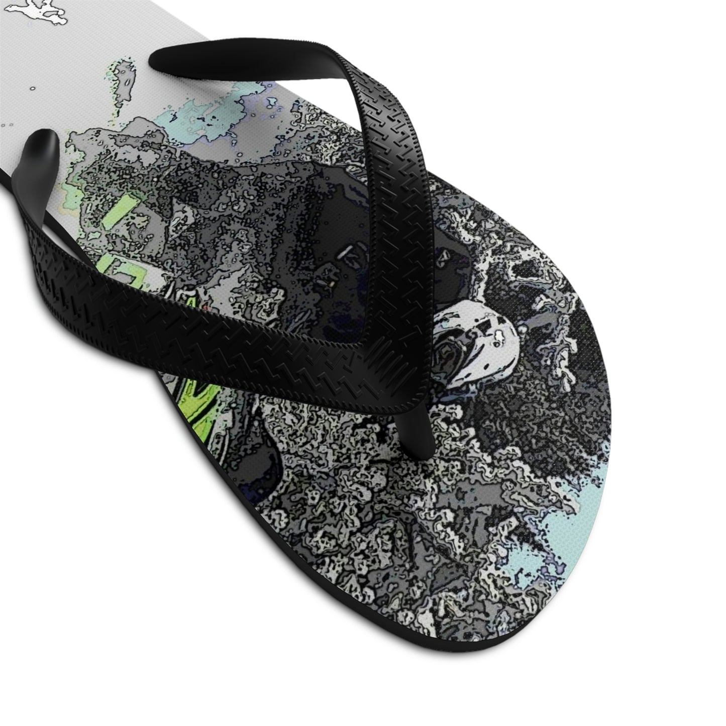 Unisex Flip-Flops ... Come Fly With The Professionals ... CIP-Airways ... 'Getting-Er-Done' ... Original Works ... December 2022 ...