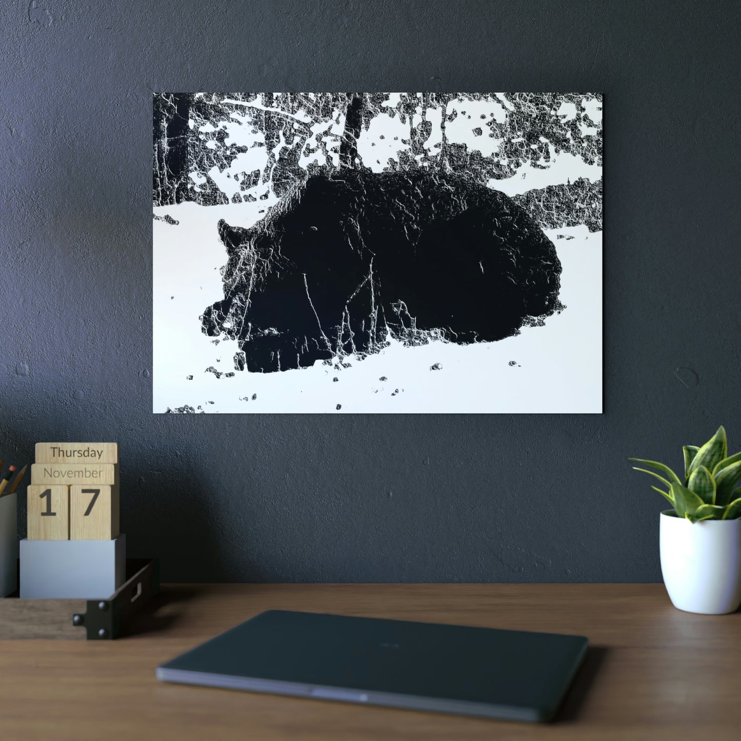 Aluminum Composite Panels ... A Local 'Yogi' ... RCY: "Rhett Creek Yogi: 500#'s Of Hungry Black Bear" ... 28-29Sep23 ... Original Works ... Client Project-Folio ...