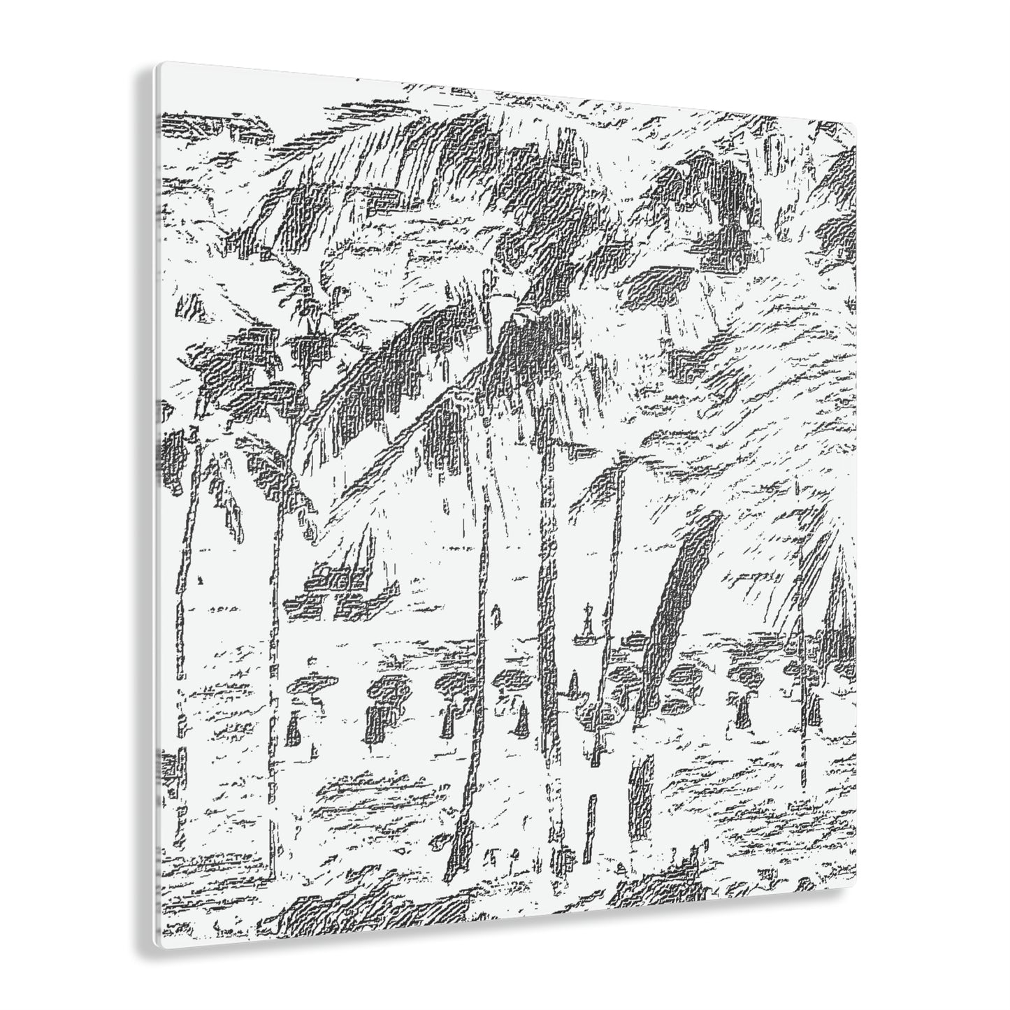 Acrylic Prints ... "The Royal Hawai'ian: Waikiki Beach_Beach" ... Honolulu, HI ... Ocotber 2014 (Halloween) ... Original Works ...