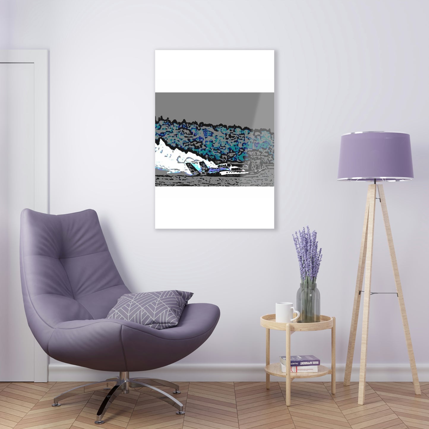 Acrylic Prints ... Seattle Columbia Cup On Lake Washington ... "Dave Wilcox Heads For The Win" ... Associate Gift-Photo ... Original Works ...