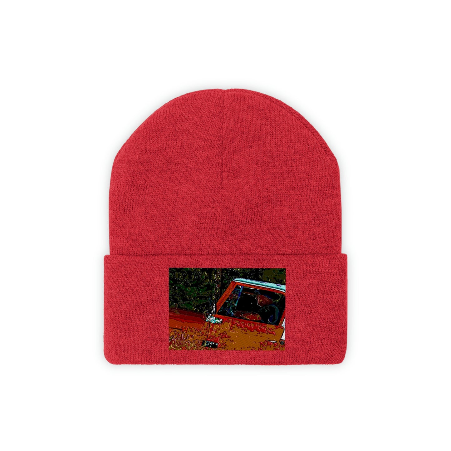 Knit Beanie ... How-To-Drive-Idaho's-Mountain_Roads ... "Like A Professional" ... "Truckin' Like The Doo-Dah-Man" ...