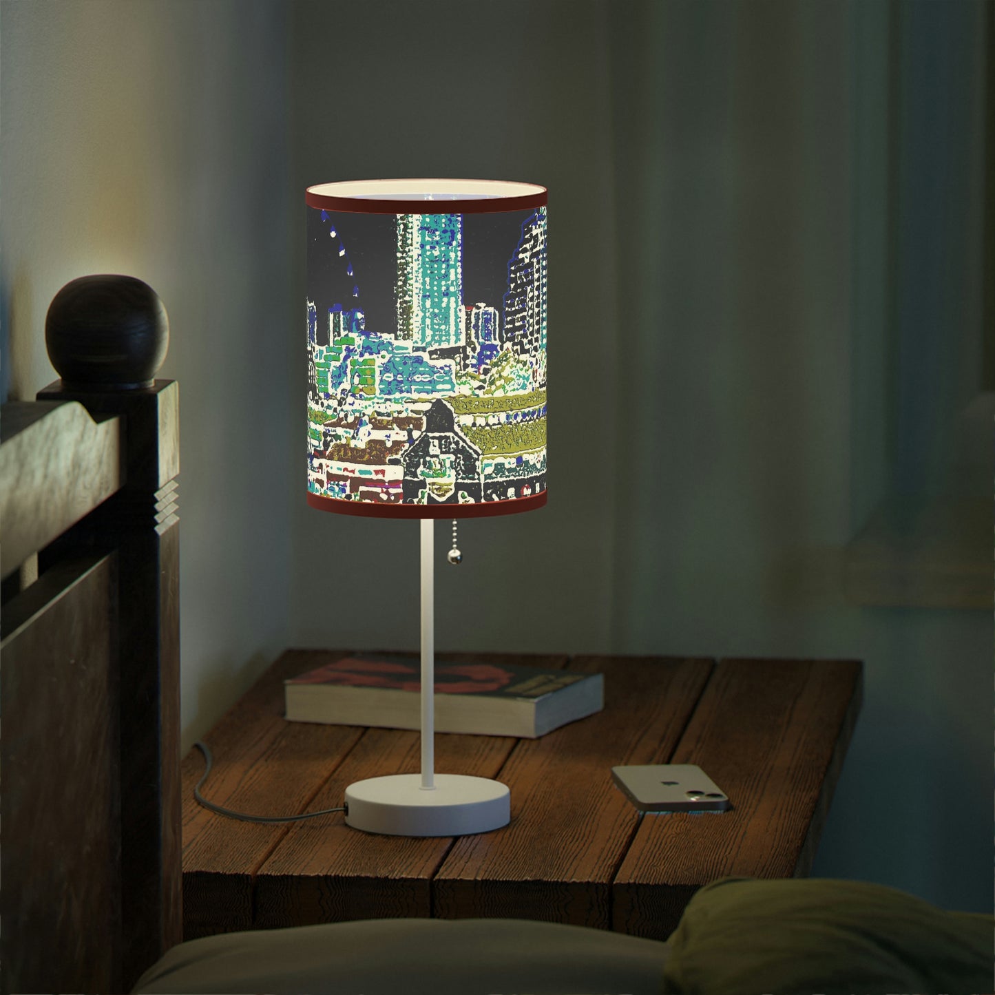 Lamp on a Stand, US|CA plug ... That Classic Wheel ... 'Seattle's Wheel' ... & Old Classic Waterside Vendors ...  'Family Archives' ... Original Works ...