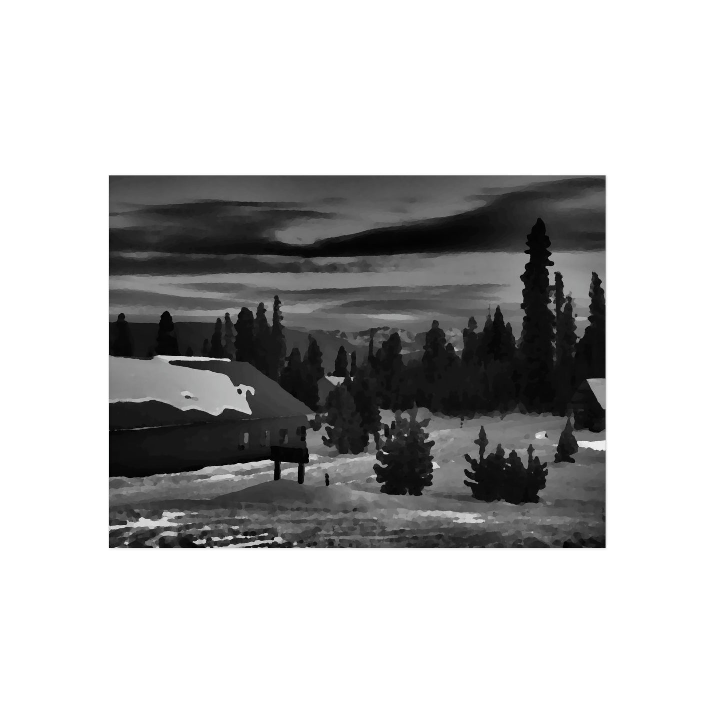 Aluminum Composite Panels ... On The Western Front ... "The Western Flank Of The Rocky Mountains" ... November 2021 ... Original Works ... (Oilification_Heavy) ...