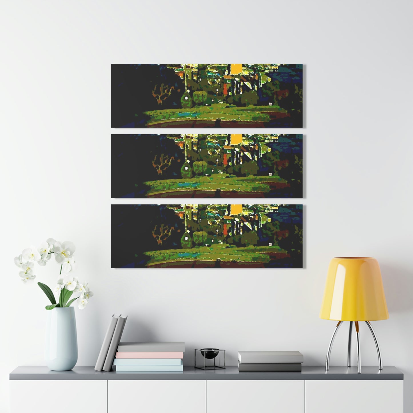 Acrylic Prints (Triptych) ...  "Lombard Street San Francisco, CA, USA" ... Family Archives 1970's ... Original Works ...