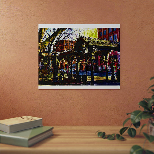 Aluminum Composite Panels ... Pioneer Square, Seattle, Washington: Gazebo, ..."Waiting For The Bus_2" ... Family Archives ... 2010 ... Original Works ...