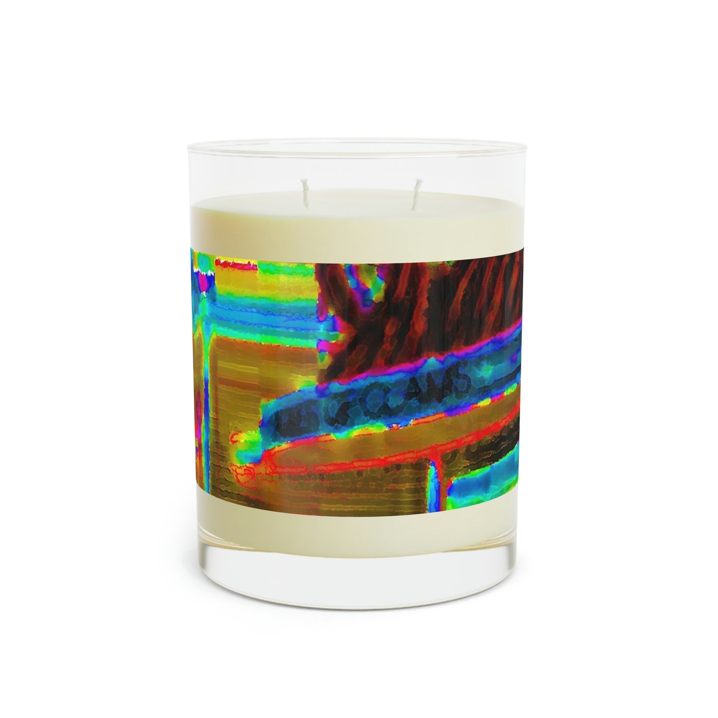 Scented Candle - Full Glass, 11oz ...  In-A-Hurry & Stressed? ... Remember: Keep "Clam" ... Clam_Happy ...  'Ivars: Seattle Waterfront' ... Personal Archives ... Original Works ...