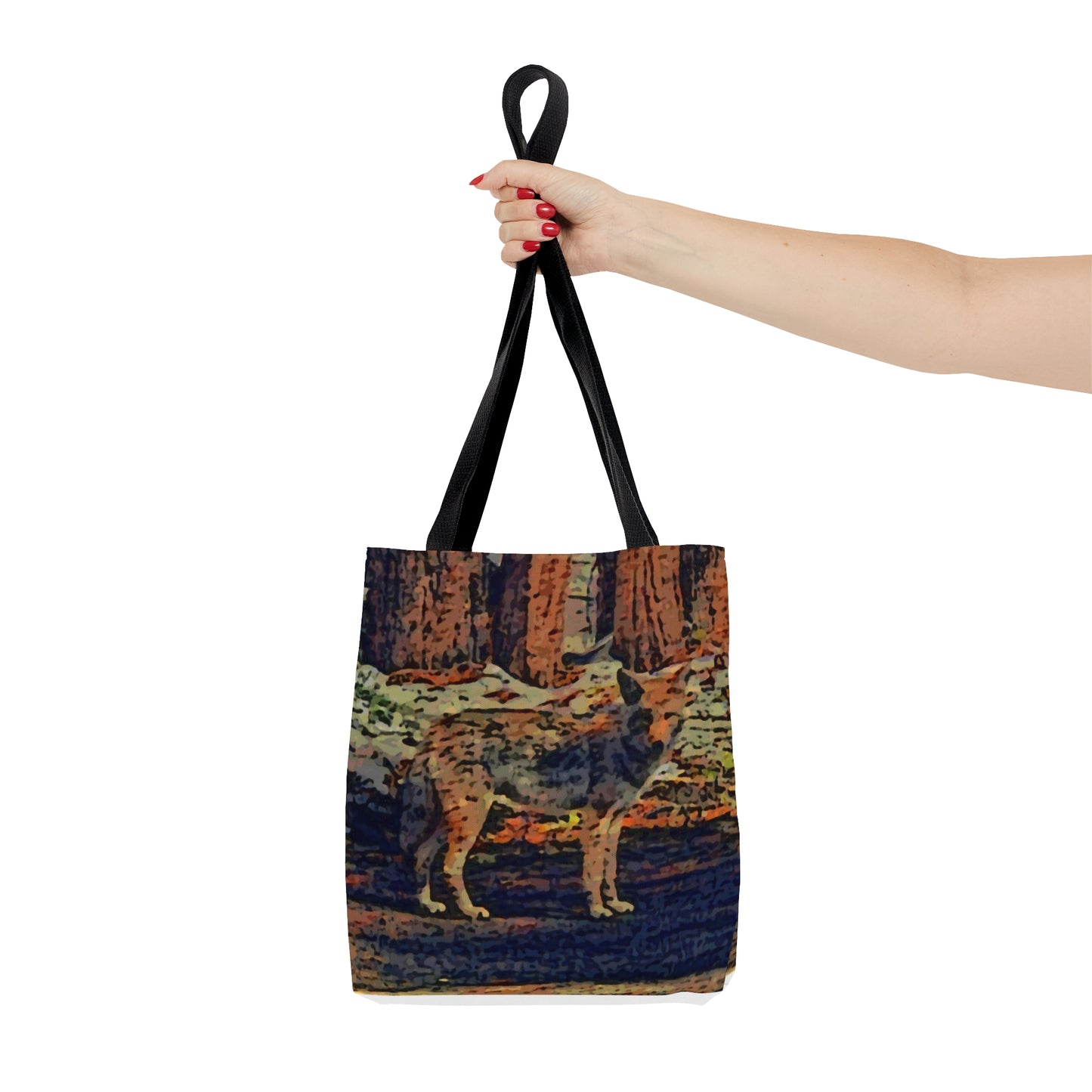 Tote Bag (AOP) ... Coyote ... "Yosemite Valley: Circa May23 ... KPH Base Photo" ... Original Works ...