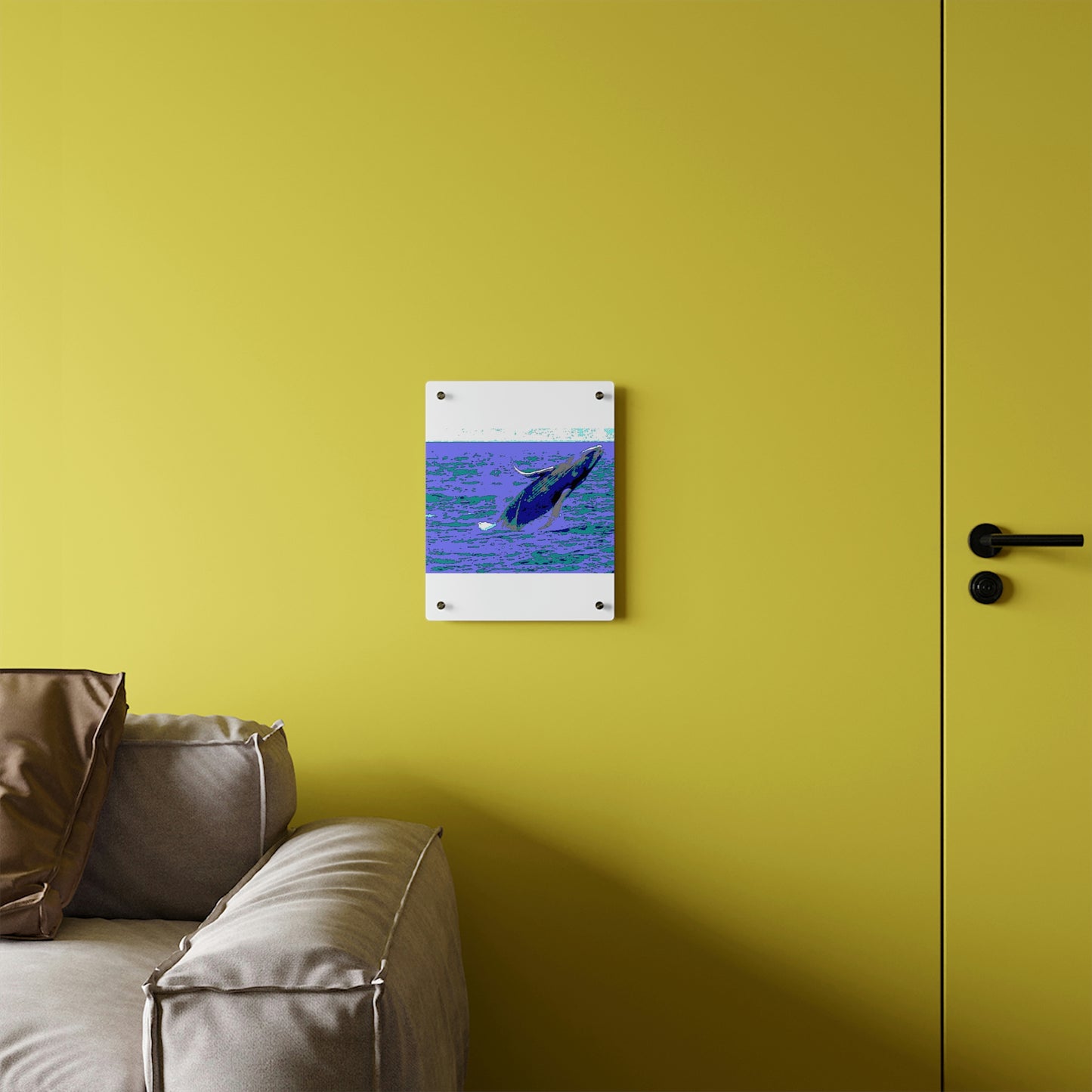 Acrylic Wall Art Panels ... Baby Humpback Breaching ... Maui, HI: April 2022 ... "Family Archives: KPH" ... Original Works ...