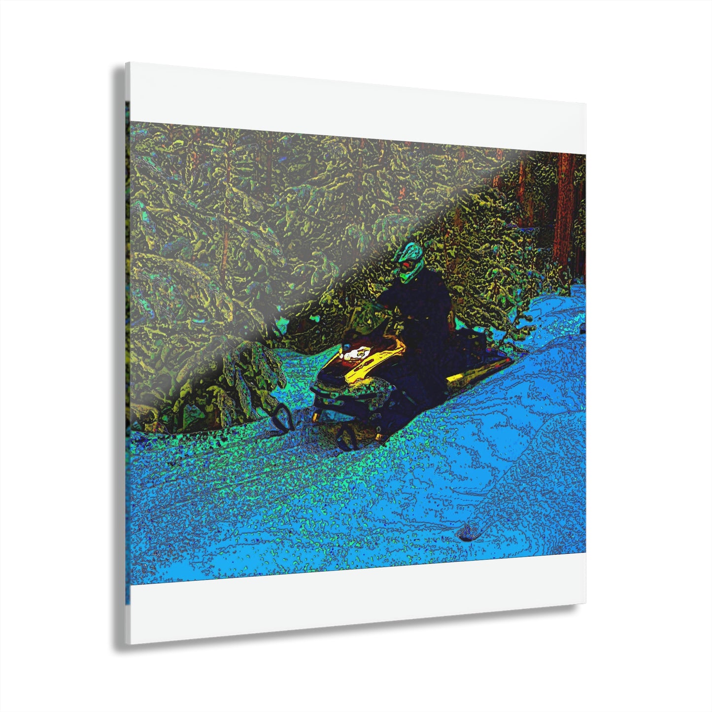 Acrylic Prints (French Cleat Hanging) ... Yep ... "Another Day ... Riding Through The Wilderness ... " ... February 2023 ... Original Works ...