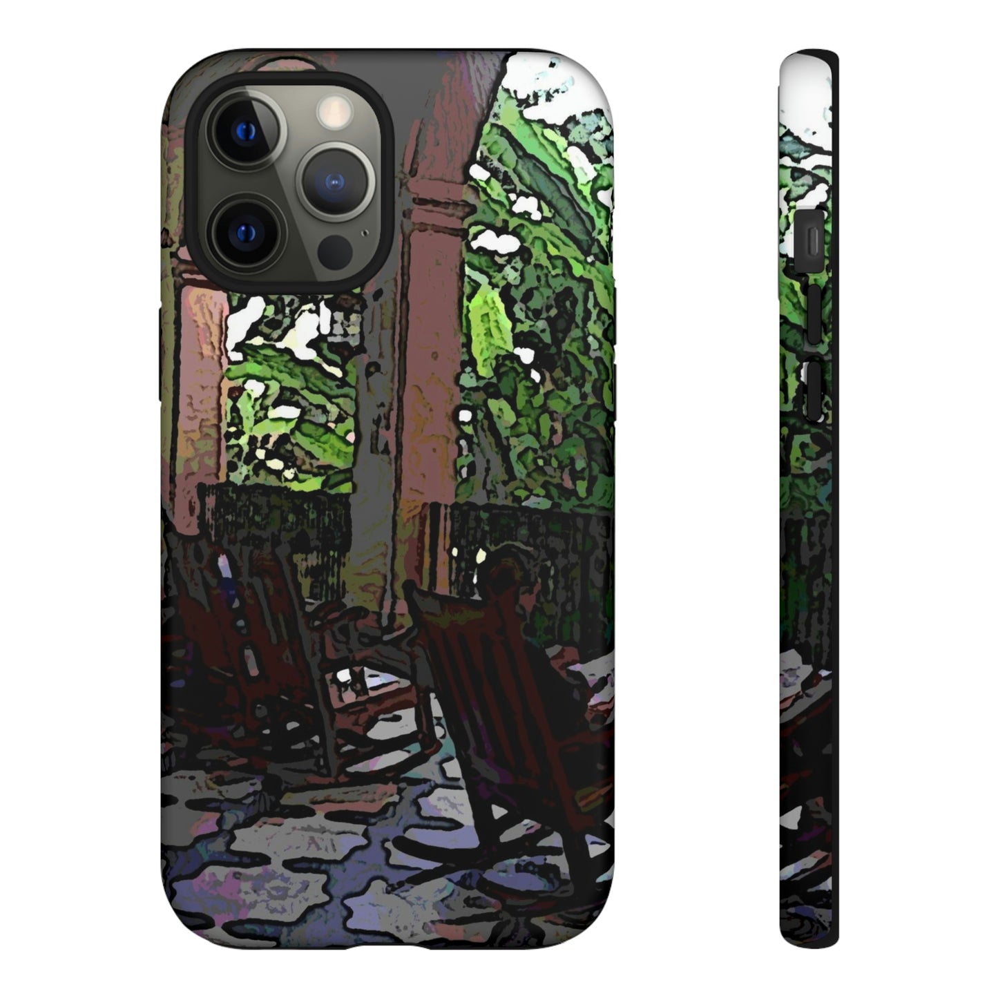 Tough Cases ... Lanai & Rocking Chairs At: 'The Pink Palace' ... The Royal Hawai'ian ... Honolulu, HI ... '27Oct2014' ... Original Works ...