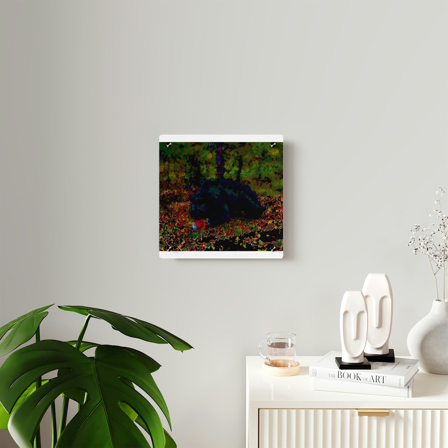 Acrylic Wall Art Panels ... RCY: "Rhett Creek Yogi ... '500 Lbs Of Autumn Season Hunger' ..."  ... September 2022 ... Central Idaho ... Original Works ...