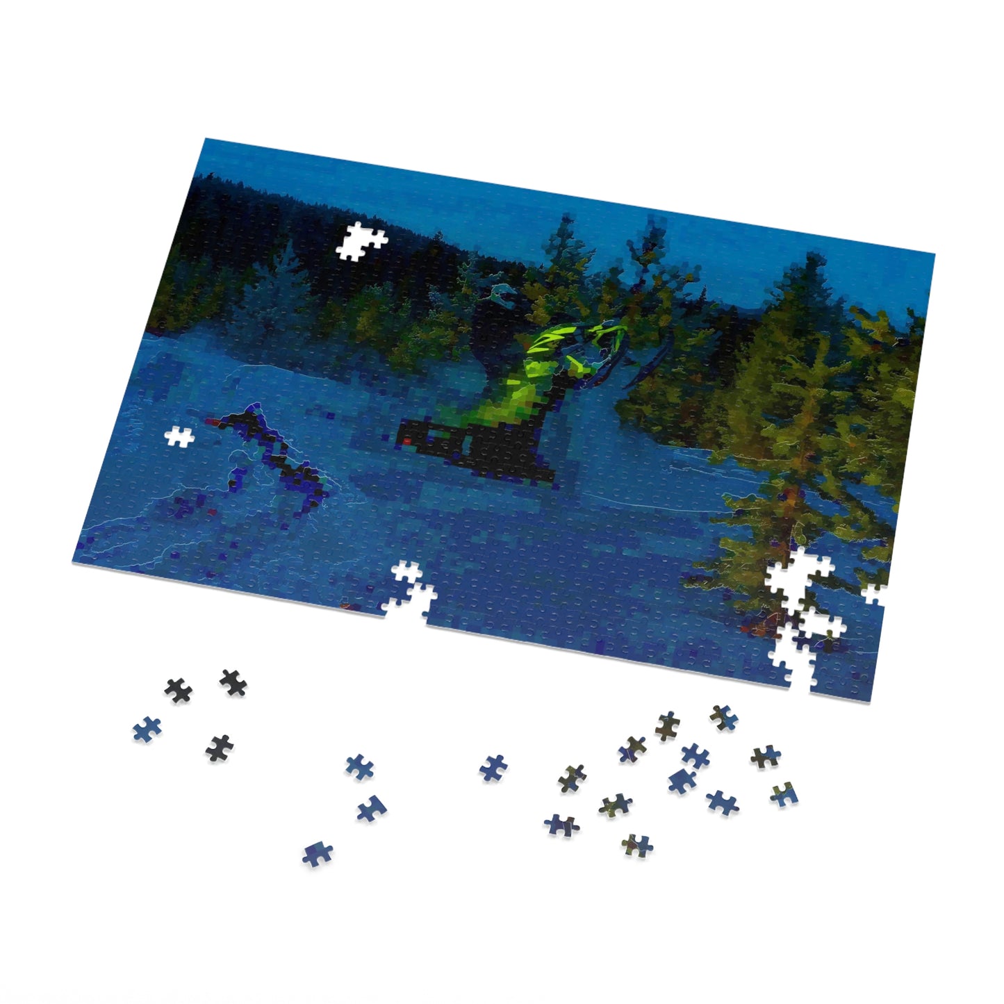 Jigsaw Puzzle (30, 110, 252, 500,1000-Piece) ... Piece-By-Piece ... "Count The Hours & Enjoy The Colors..!" ... Original Works: Phots' Photo: Les Objets D'Art ...