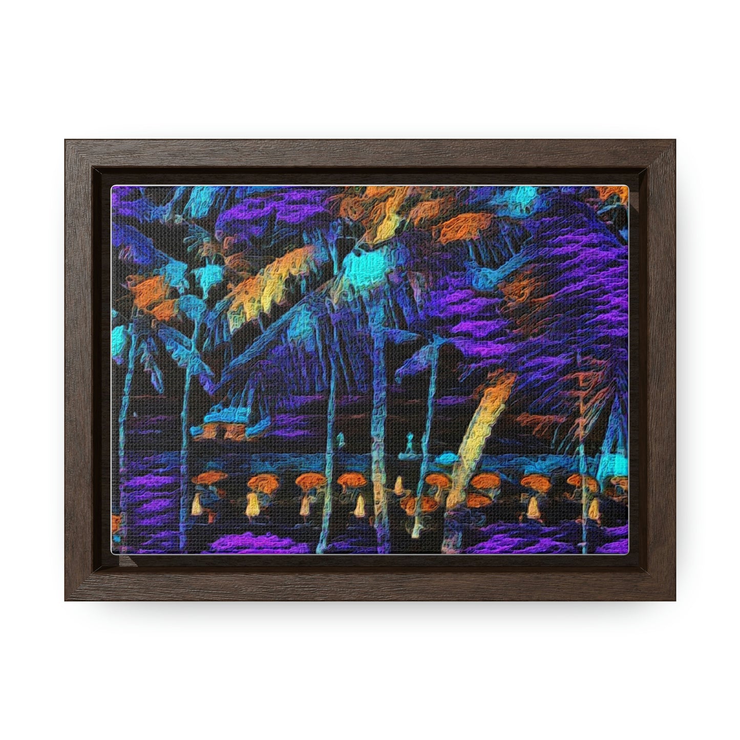 Gallery Canvas Wraps, Horizontal Frame ... "The Royal Hawai'ian: Waikiki Beach_Beach" ... Honolulu, HI ... Ocotber 2014 (Halloween) ... Original Works ...