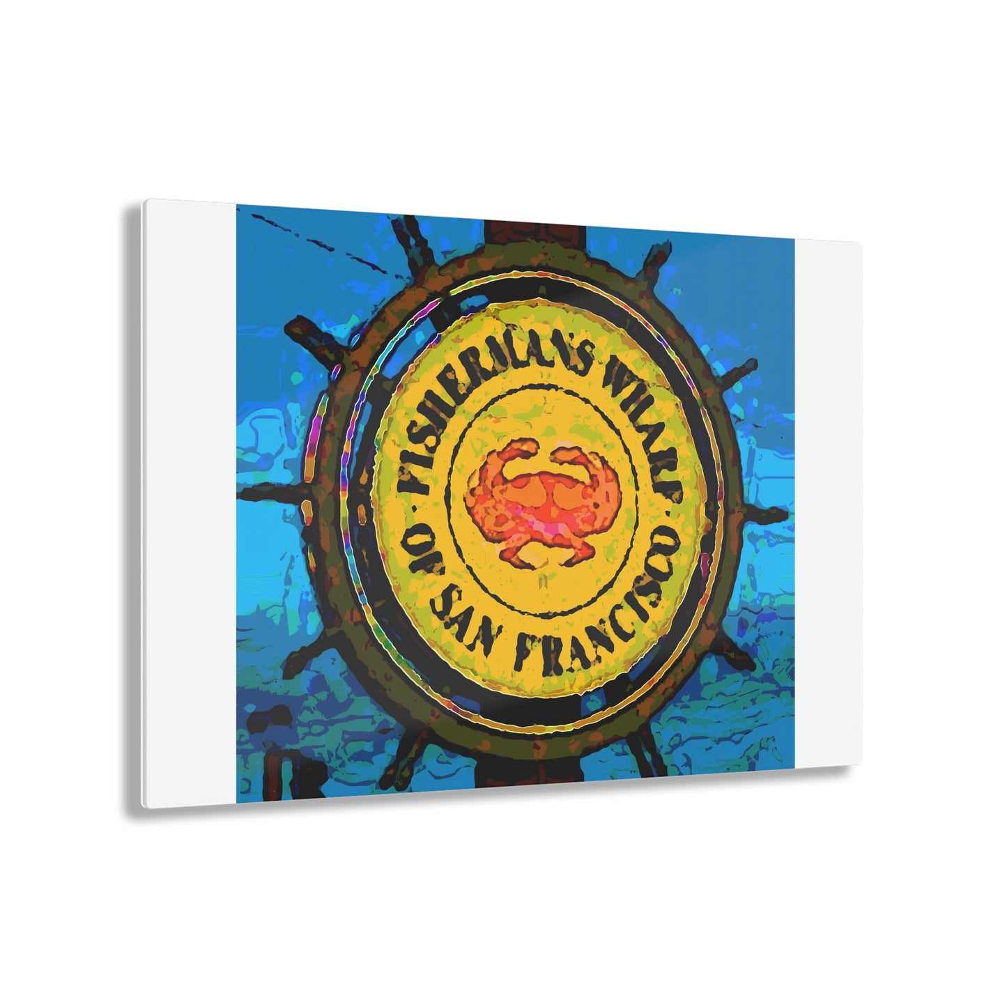 Acrylic Prints ...  "No.9 Fishermen's Grotto - Fishermen's Wharf, SF, California" ... Family Archives: 1970's ... Original Works ...
