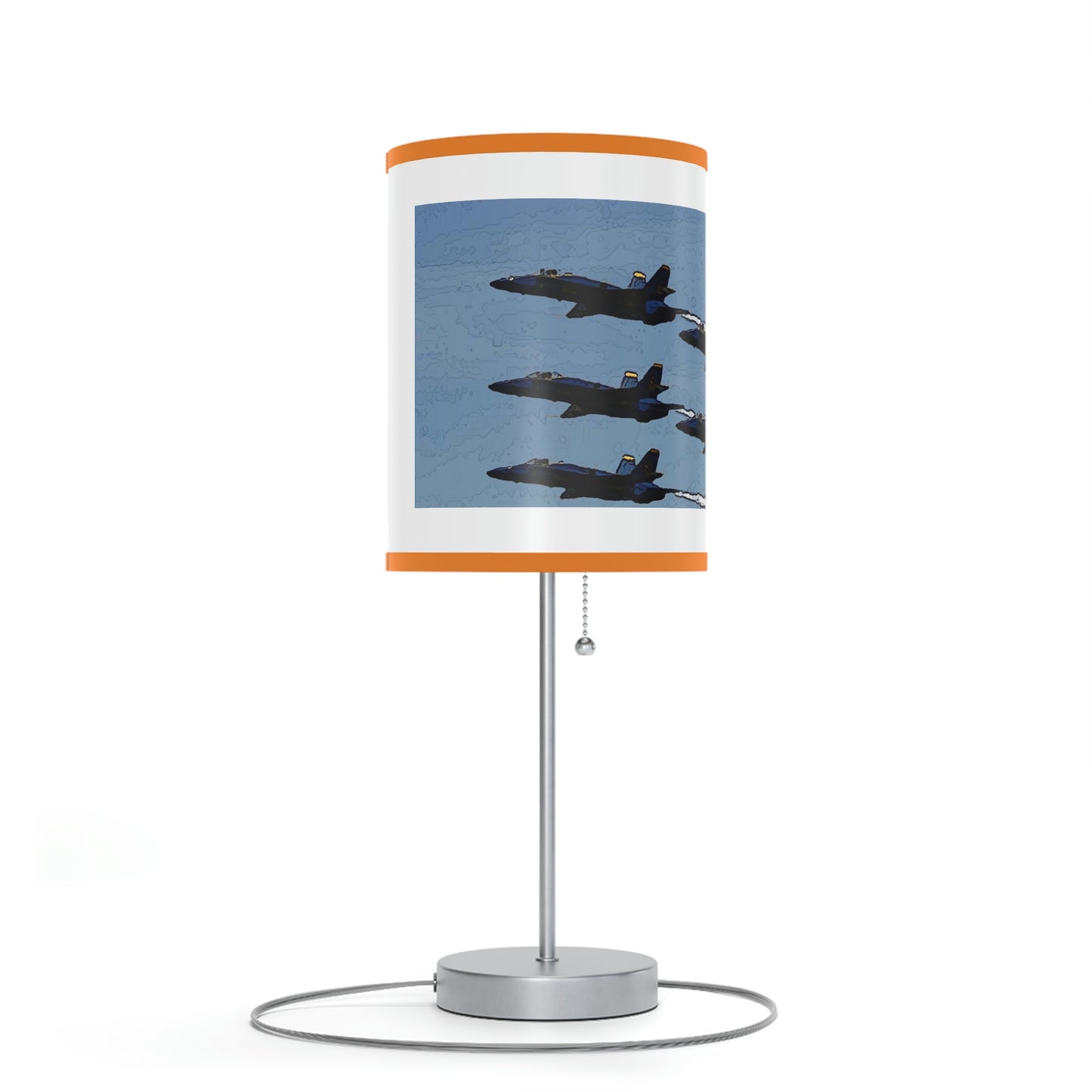 Lamp on a Stand, US|CA plug ... Seattle Seafair ..."Blue Angels Run Over Lake Washington" ... Circa Mid 1980's ... Dr FJ Holt ... Original Works ...