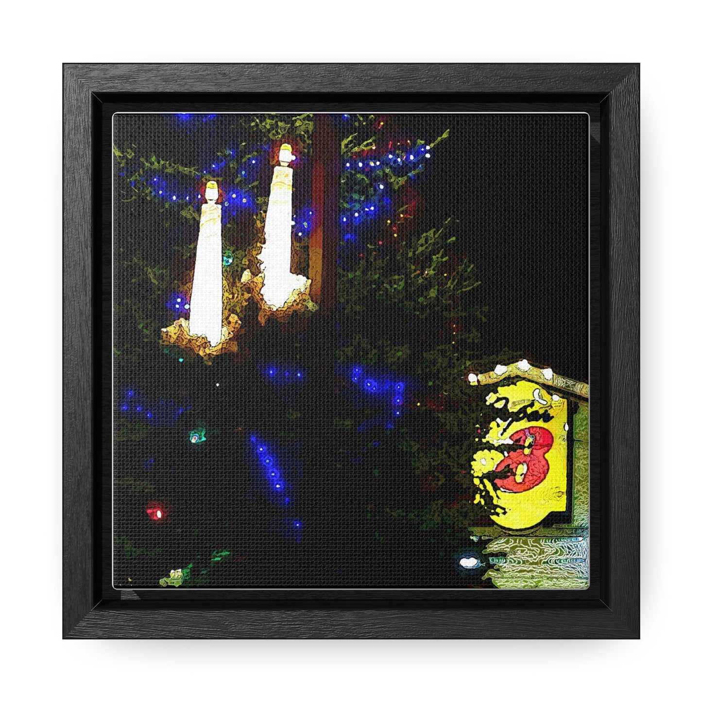 Gallery Canvas Wraps, Square Frame ... A Very Nice Super-8 'On The Praire' ... Grangeville, Idaho ... Jan23 ... Original Works ...