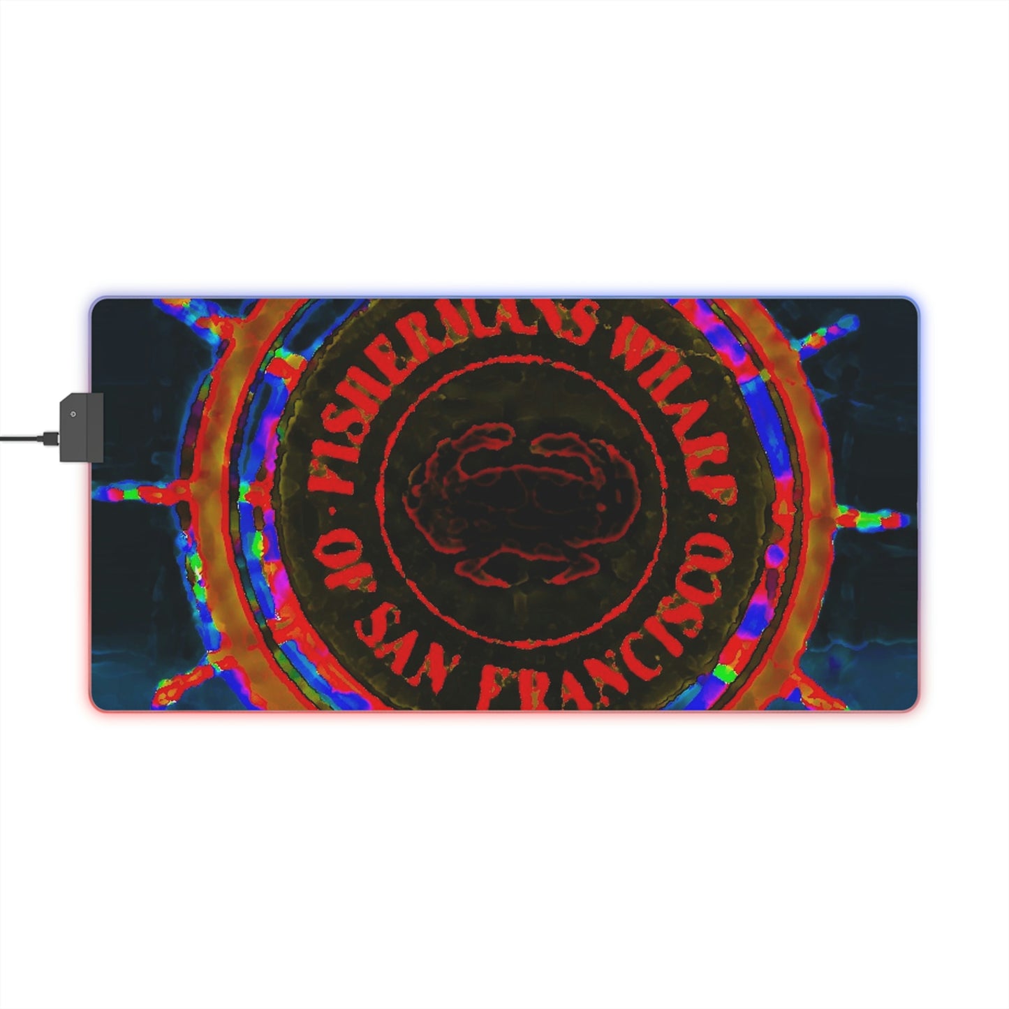 LED Gaming Mouse Pad ...  "No.9 Fishermen's Grotto - Fishermen's Wharf, SF, California" ... Family Archives: 1970's ... Original Works ...
