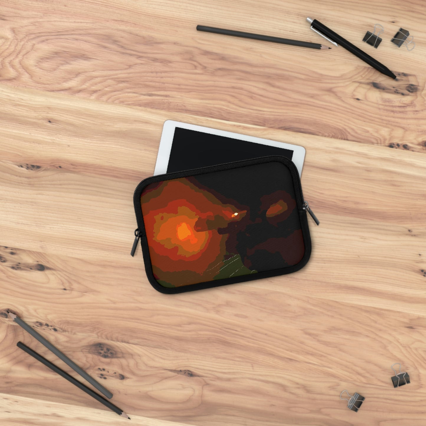 Laptop Sleeve ... Ruger .357 Magnum Early-Morning-Target-Practice ... 'Circa April 2022' ... Original Works ...