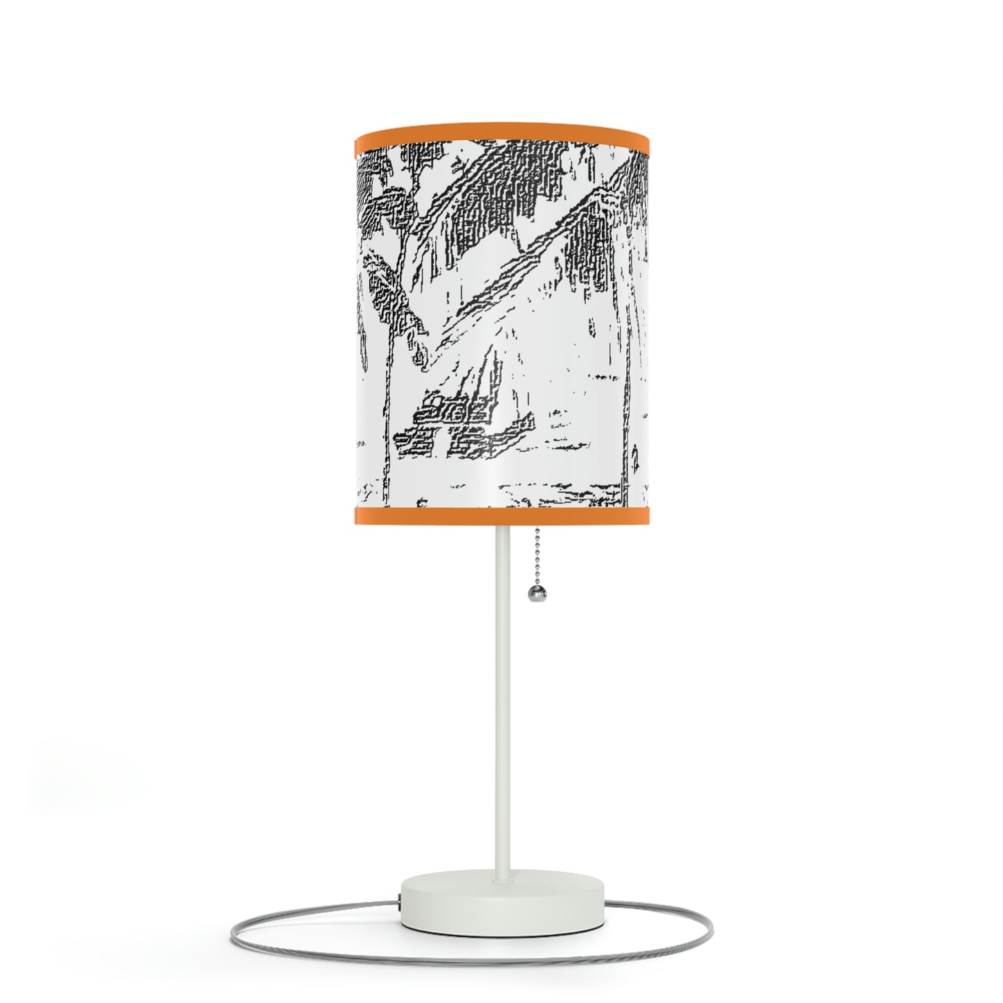 Lamp on a Stand, US|CA plug ... "The Royal Hawai'ian: Waikiki Beach_Beach" ... Honolulu, HI ... Ocotber 2014 (Halloween) ... Original Works ...