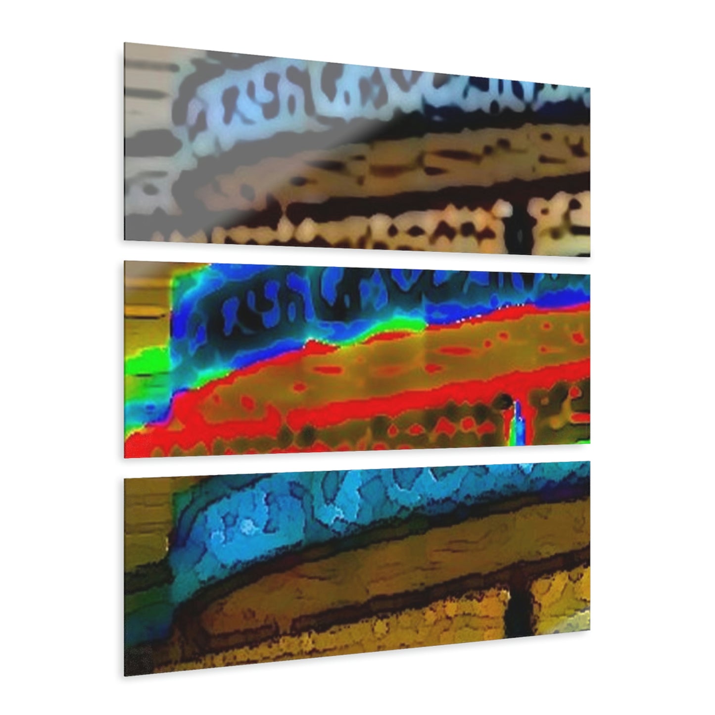 Acrylic Prints (Triptych) ...  In-A-Hurry & Stressed? ... Remember: Keep "Clam" ... Clam_Happy ...  'Ivars: Seattle Waterfront' ... Personal Archives ... Original Works ...