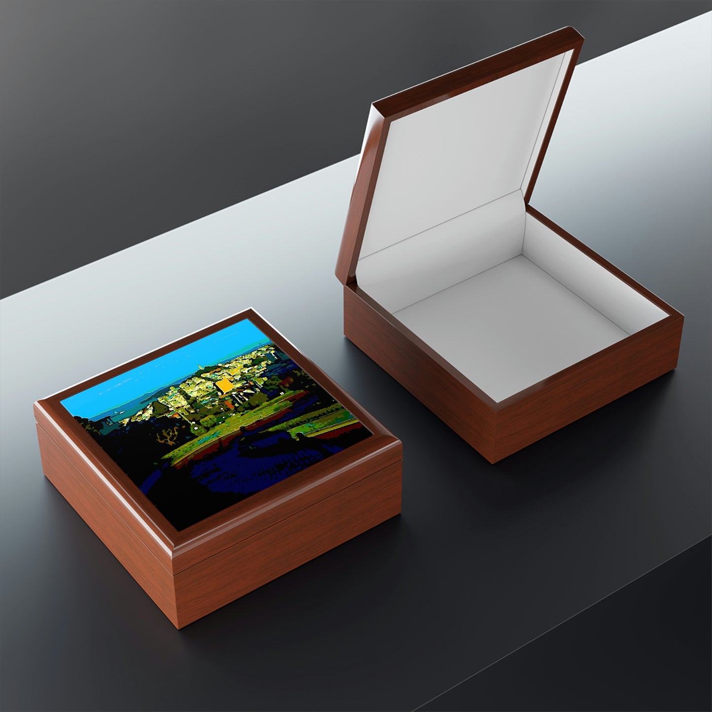 Jewelry Box ... "Lombard Street San Francisco, CA, USA" ... Family Archives 1970's ... Original Works ...