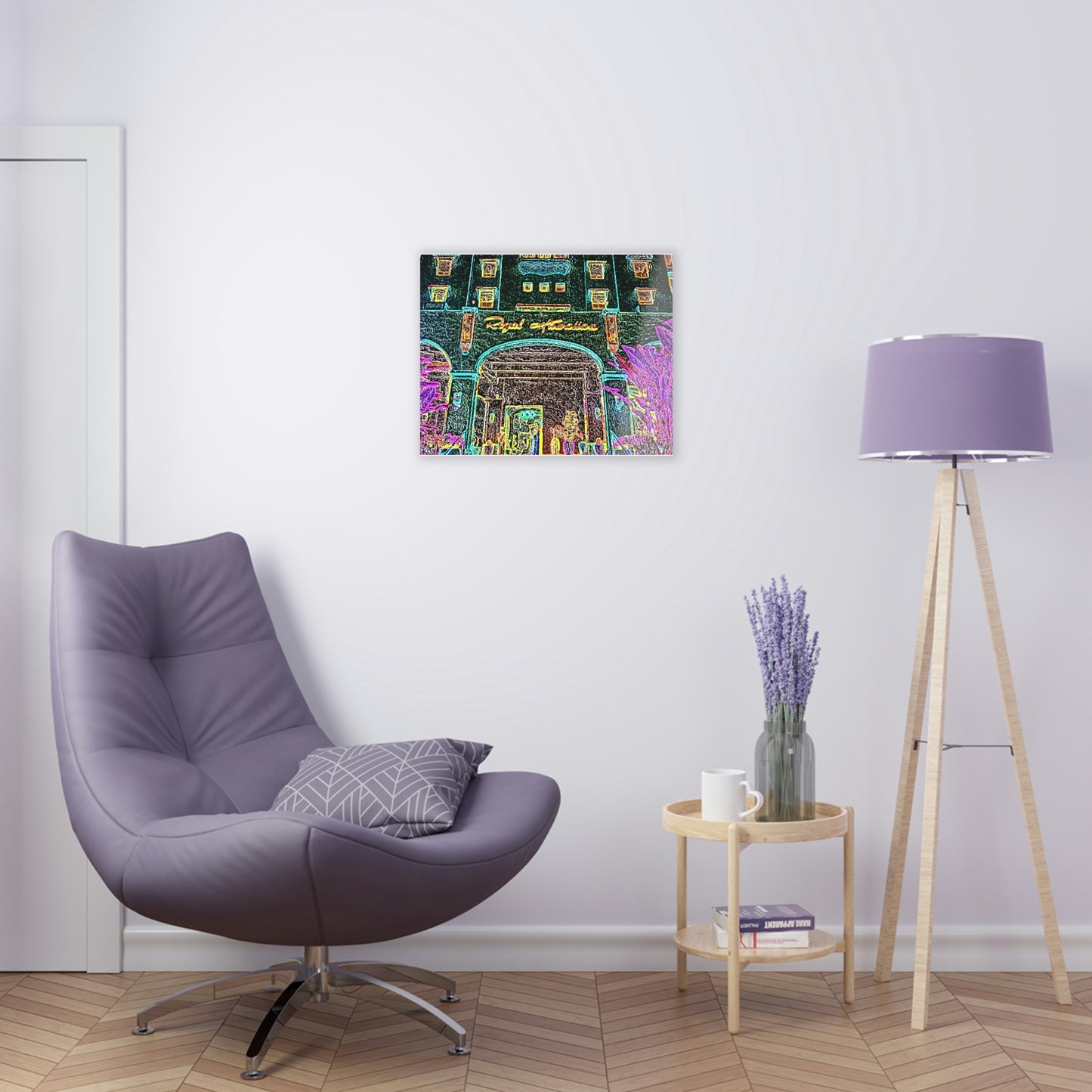 Acrylic Prints ...  "La Grande Entree" At: 'The Pink Palace' ... The Royal Hawai'ian ... Honolulu, HI ... '27Oct2014' ... Original Works ...