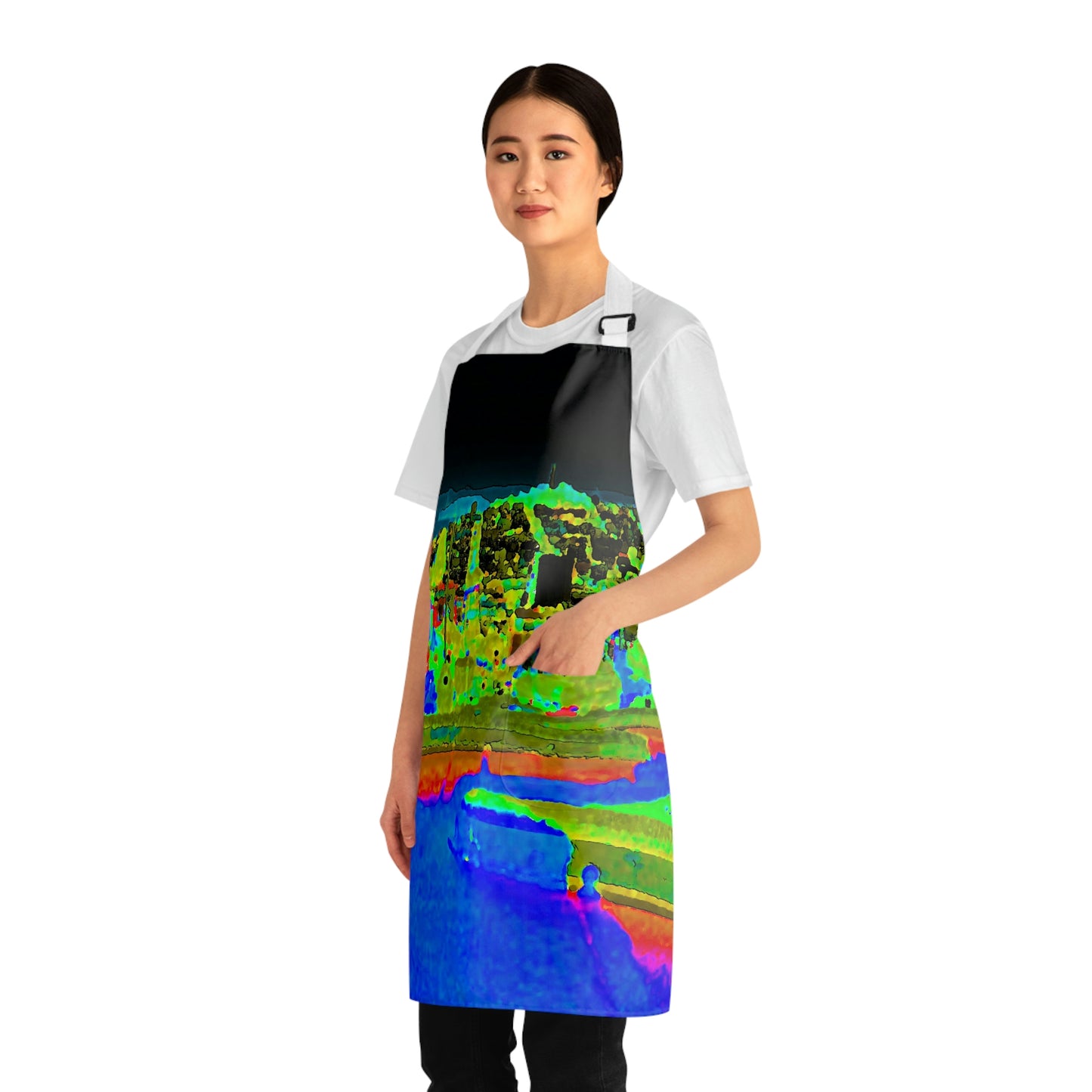 Apron (AOP) ..."Lombard Street San Francisco, CA, USA" ... Family Archives 1970's ... Original Works ...